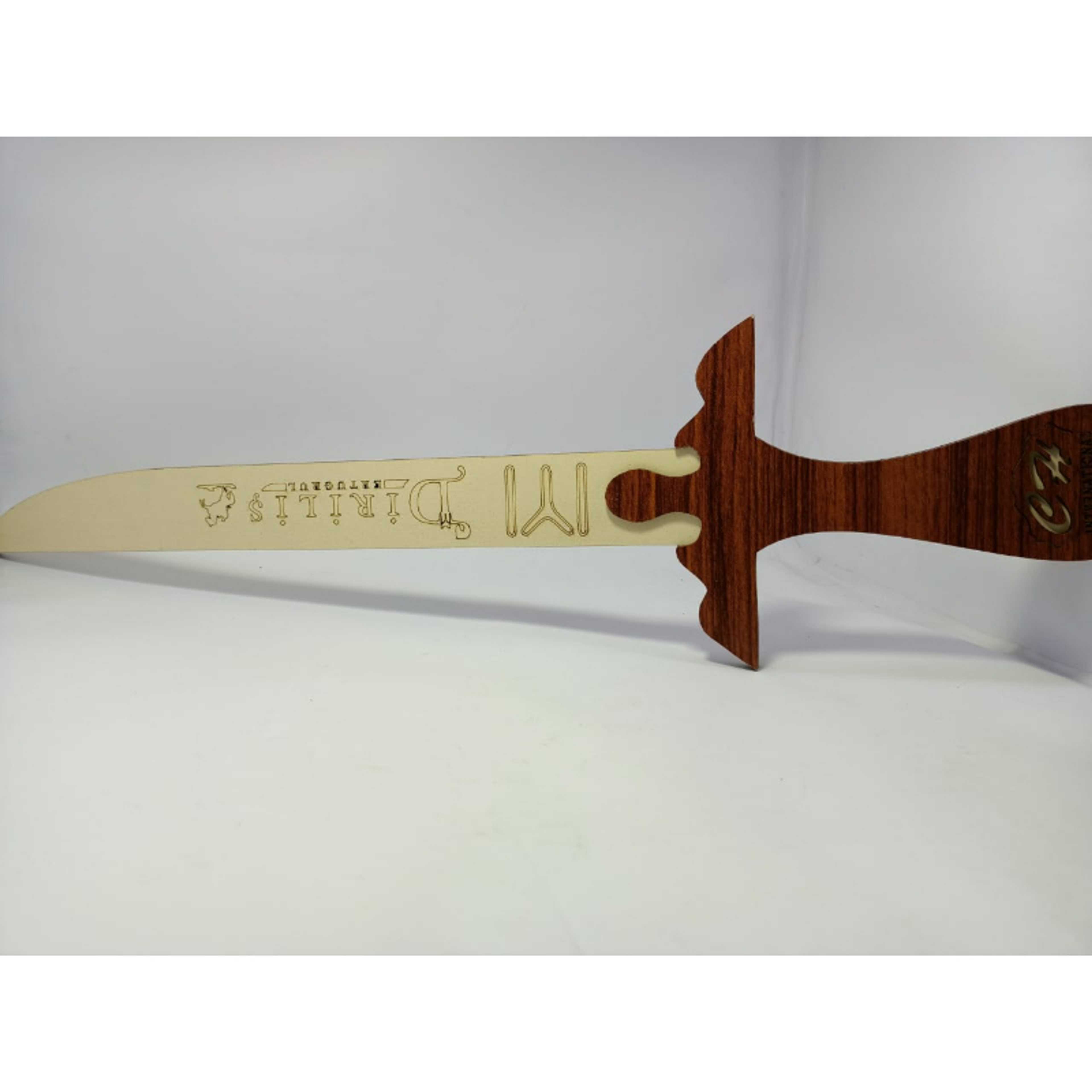 Ertugrul Wooden Sword_Toy For Kids Pair