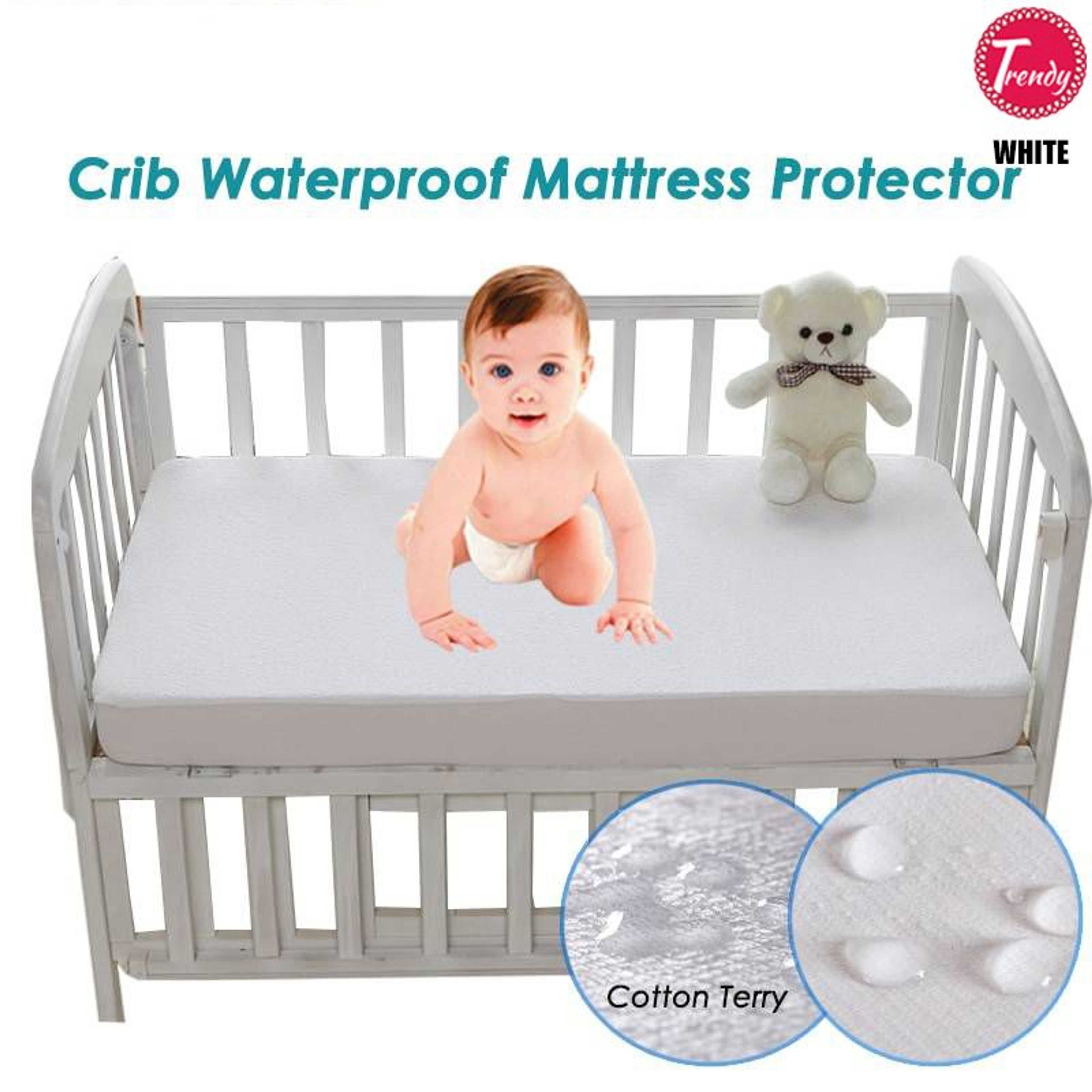 TMP-White Hypoallergenic Breathable Water Proof Mattress Protector