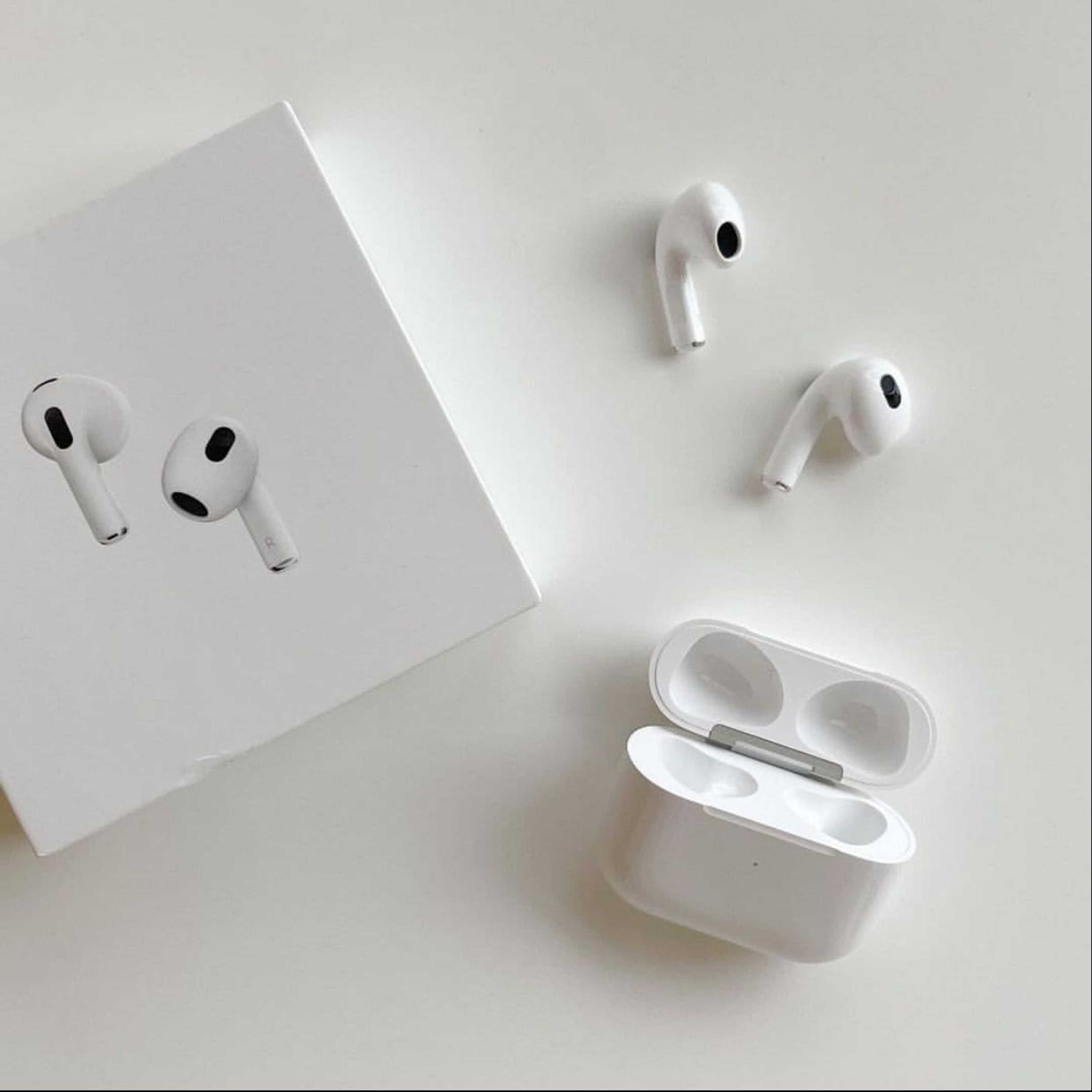 Airpods_3rd generation Diamond Pop-Up feature Wireless Heavy Bass Earbuds with Bluetooth 5.0 TWS Compatible with All Devices - Product Main Image