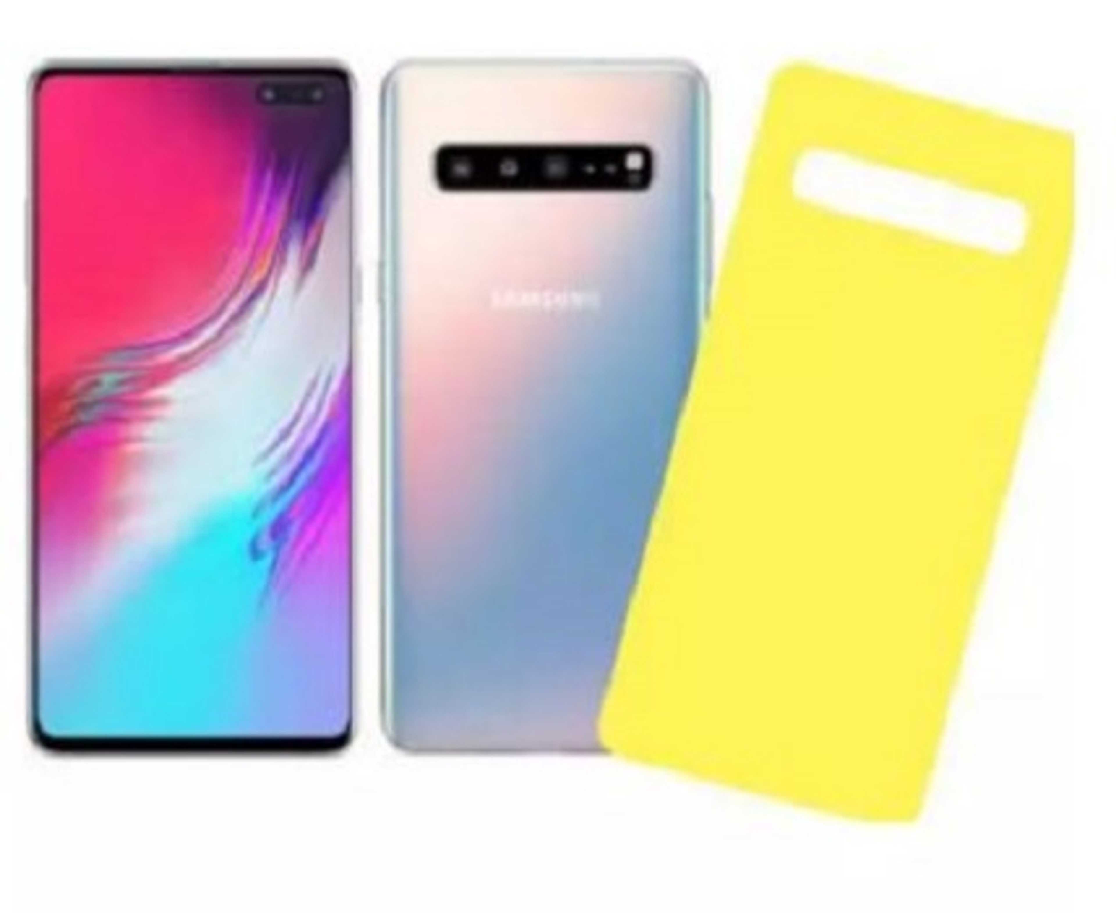 Samsung Galaxy S10 5G - Back protectors - Best material - TPU Jell - with 2 back cam lens protectors - Product Main Image