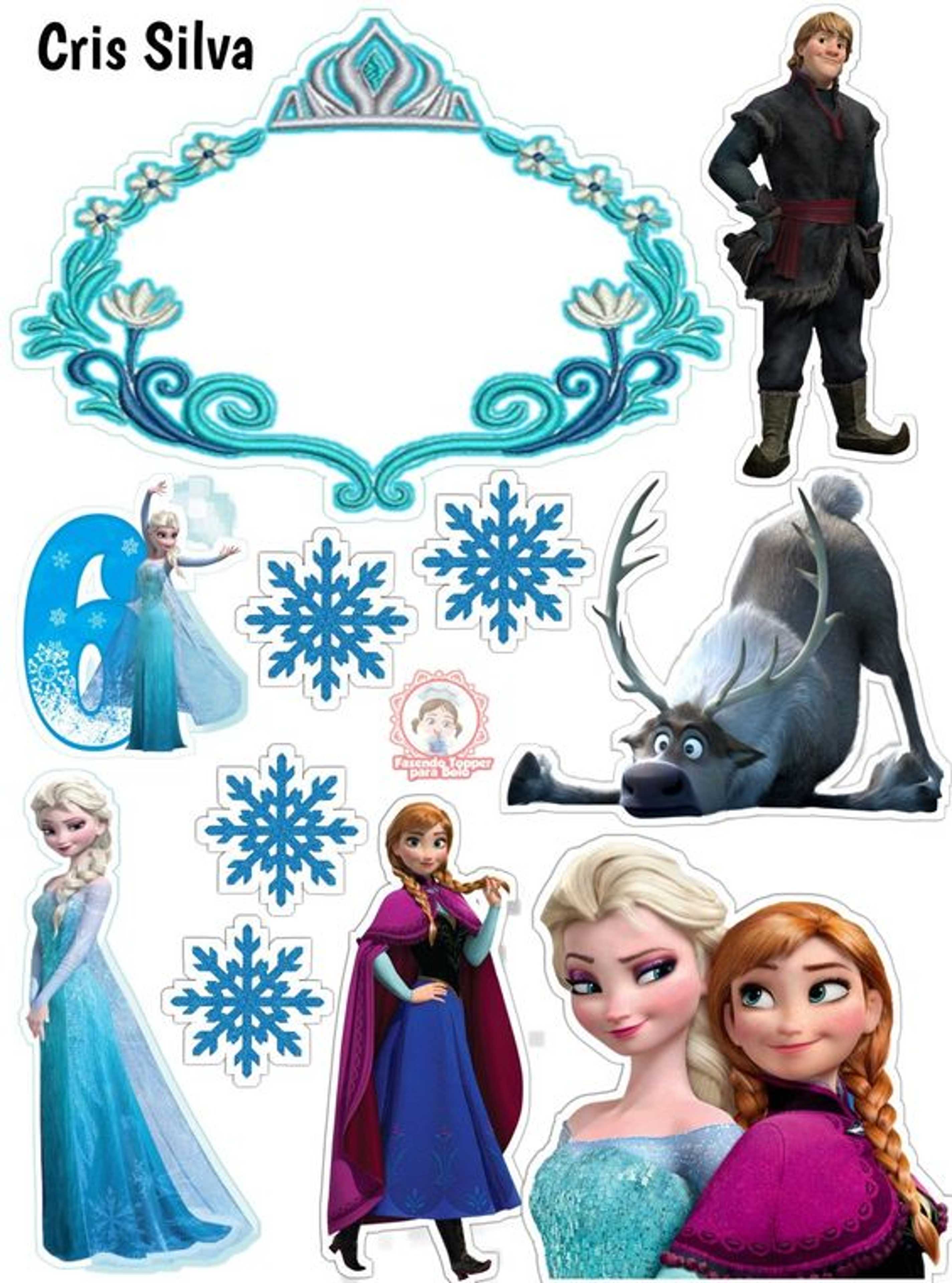 Frozen Decal Stickers Pack of 10 - Product Main Image