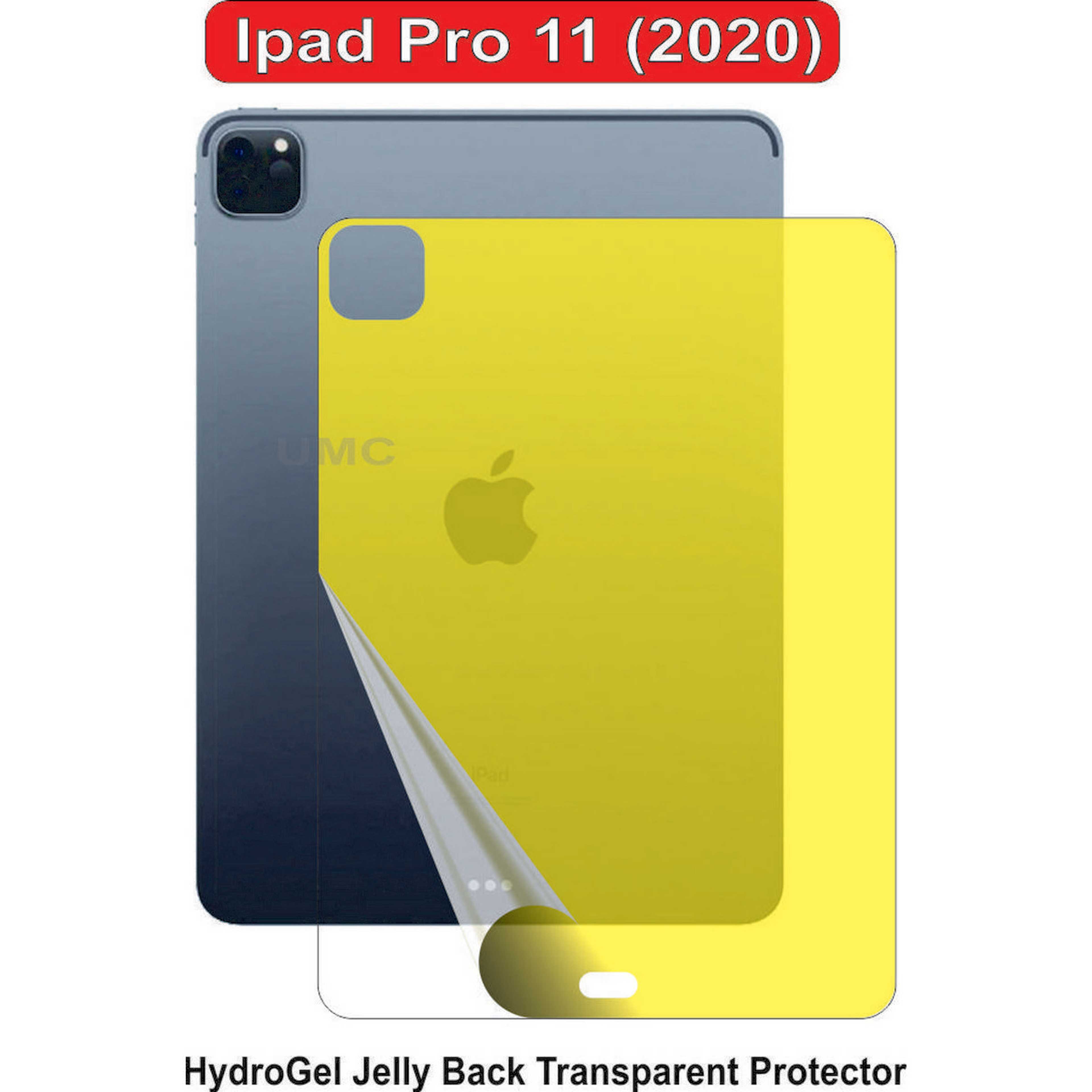 Apple Ipad 11 Pro (2020) Back Protector Hydrogel Jelly Clear - Product Main Image