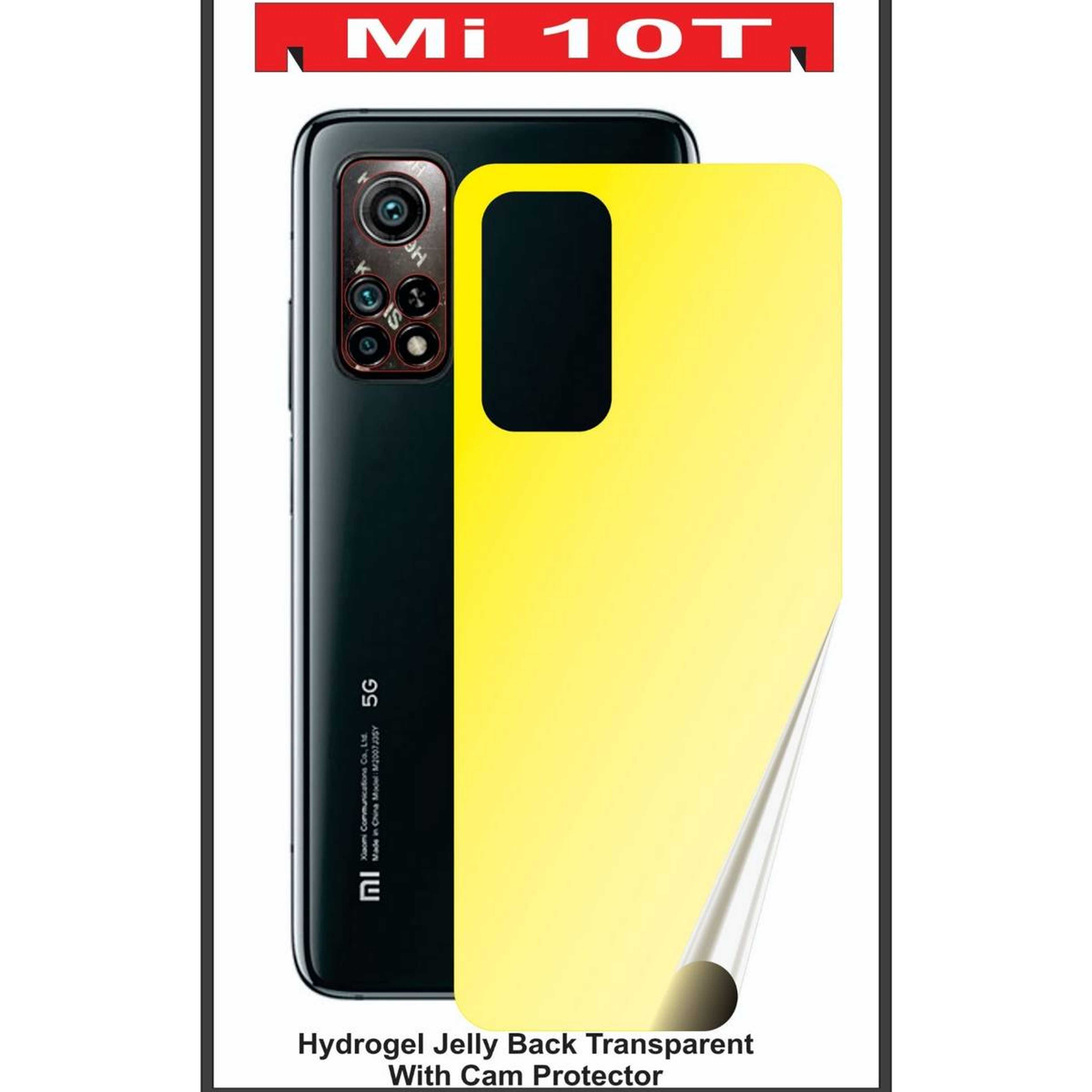 Xiaomi Mi 10T Back Side Hydrogel Jelly Transparent & Free Camera Protector - Product Main Image