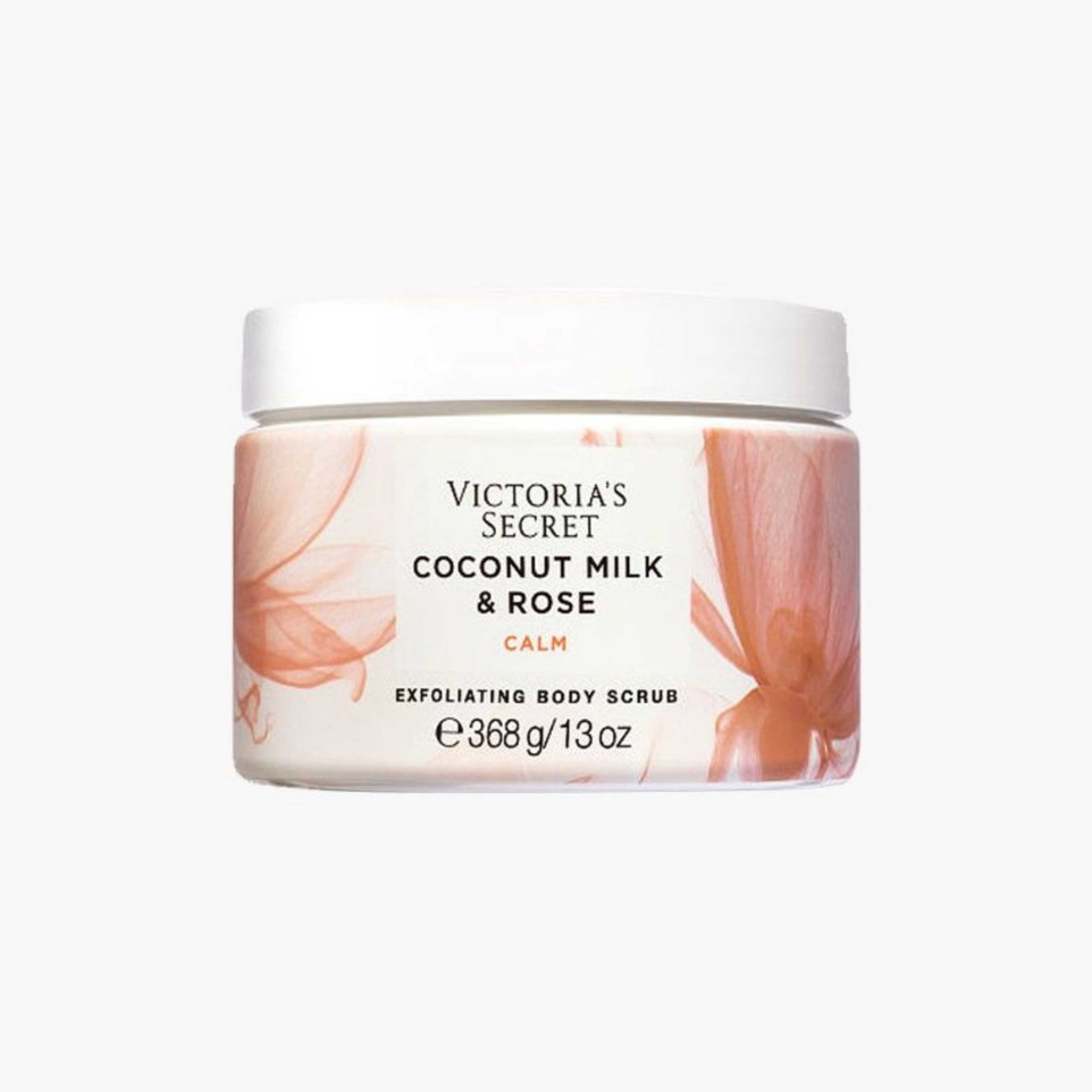 VICTORIA’S SECRET | Calm Coconut Milk & Rose Exfoliating Body Scrub