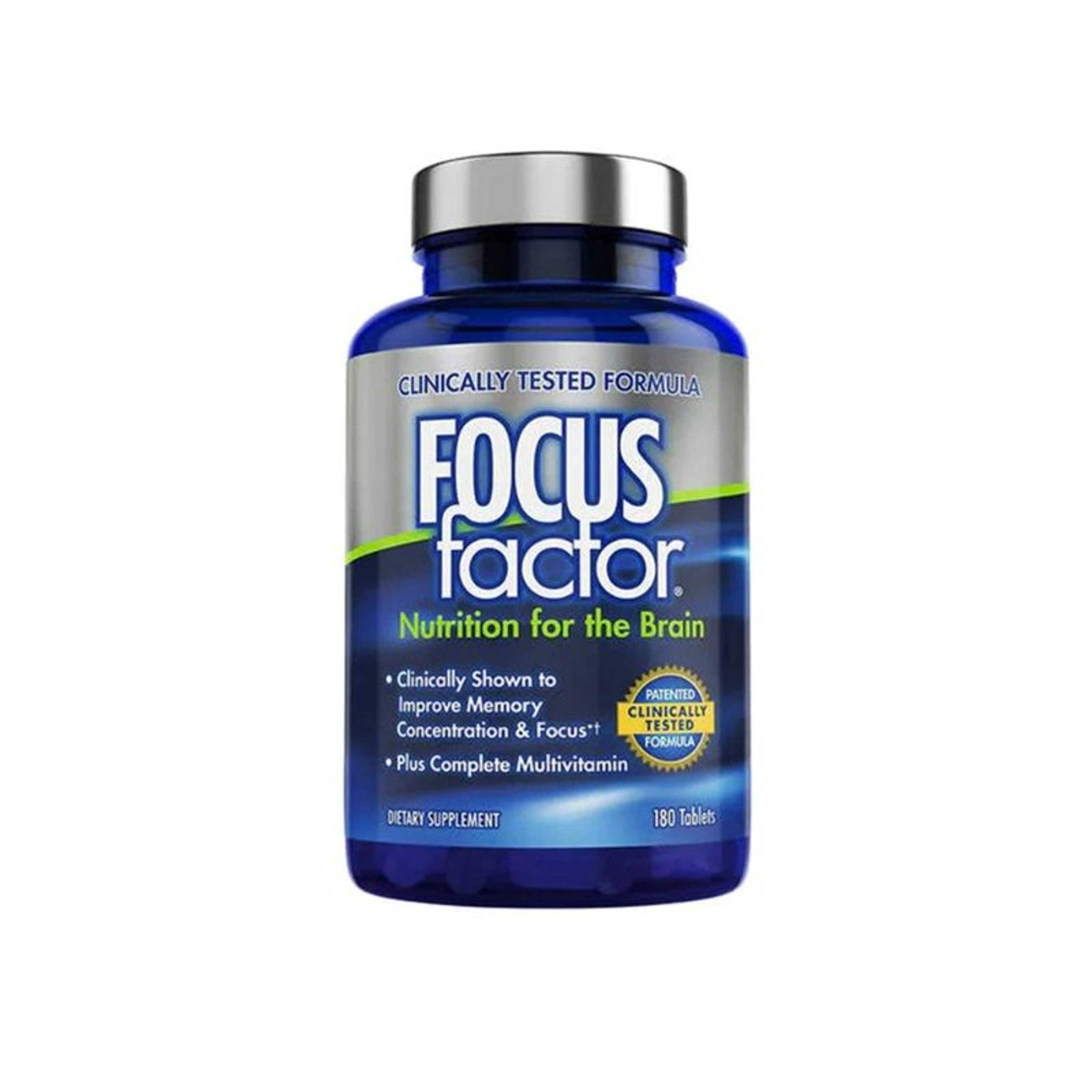 FOCUS Factor Nutrition For The Brain 180 Tablets