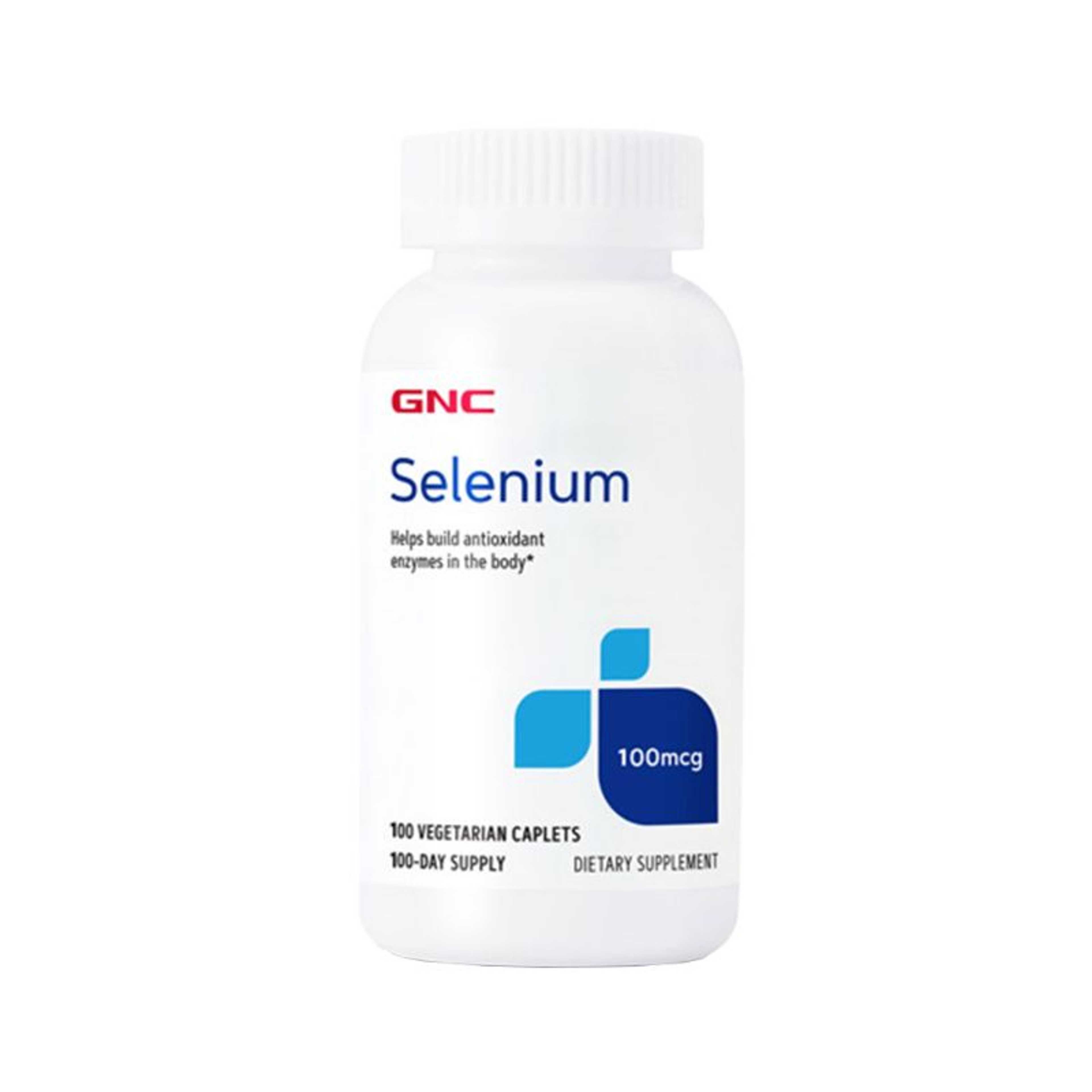 GNC Selenium 100mcg 100 Veg Caplets