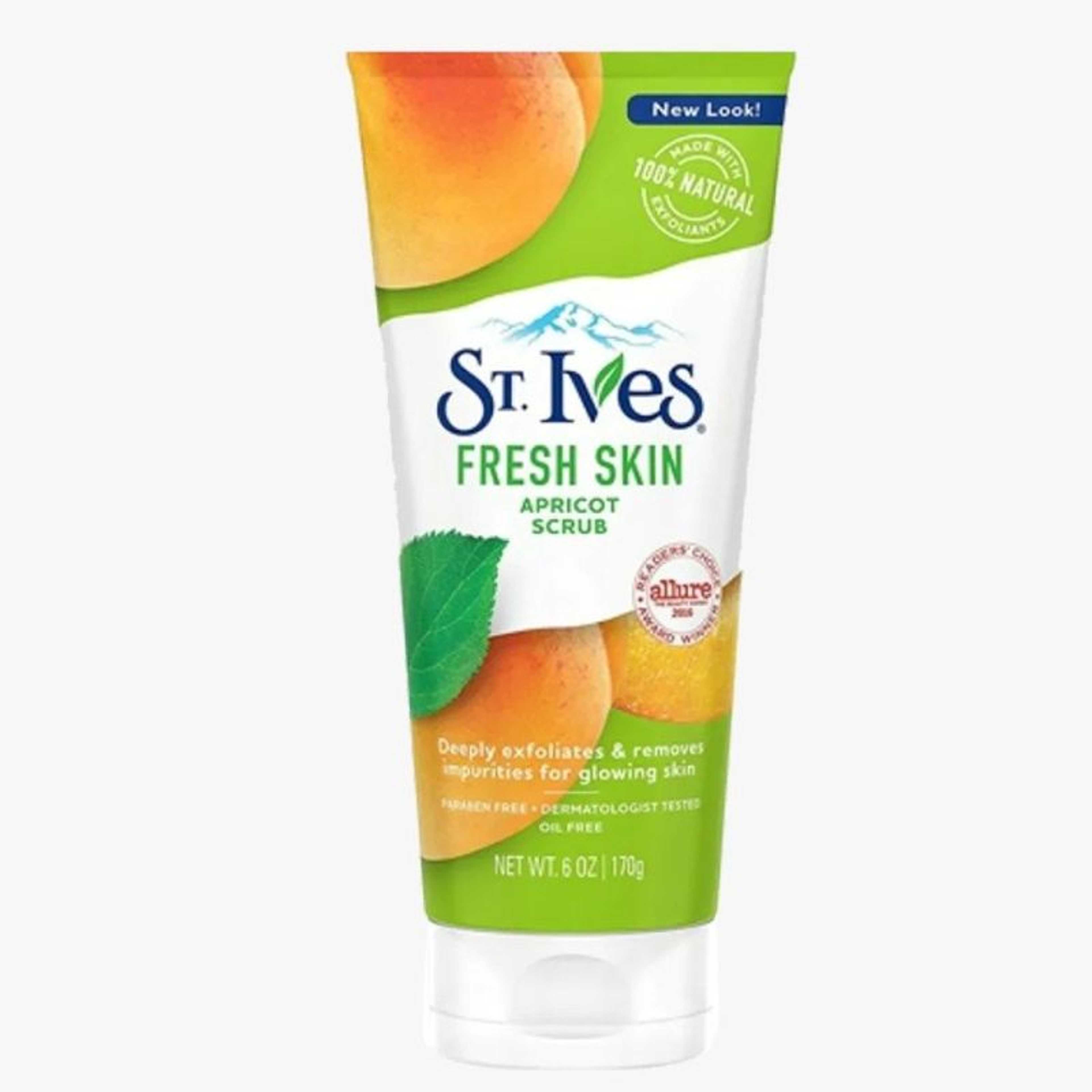 St. Ives Fresh Skin Apricot Scrub, 6 oz