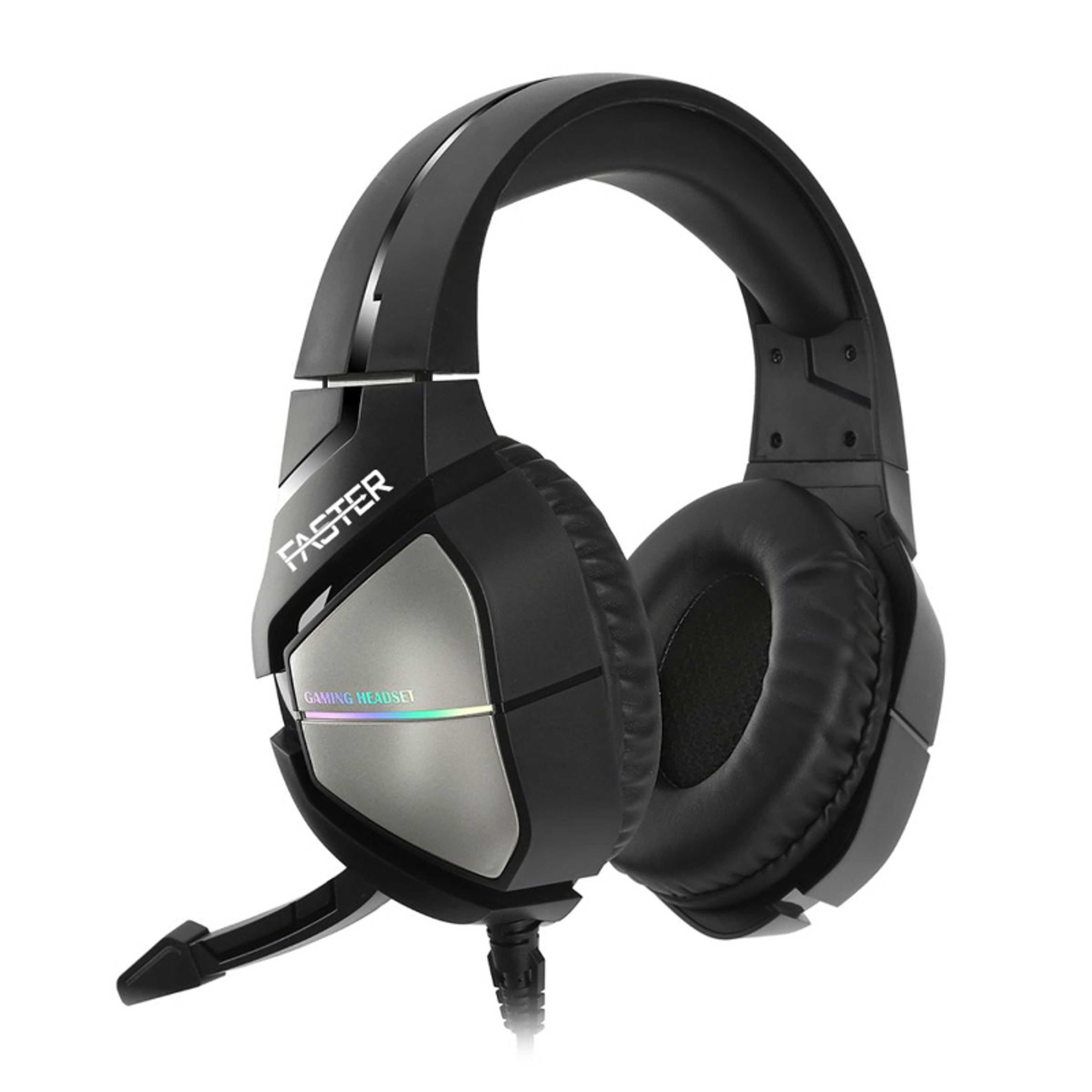 FASTER Blubolt BG-200 Surrounding Sound Gaming Headset with Noise Cancelling Microphone for PC and Mobile