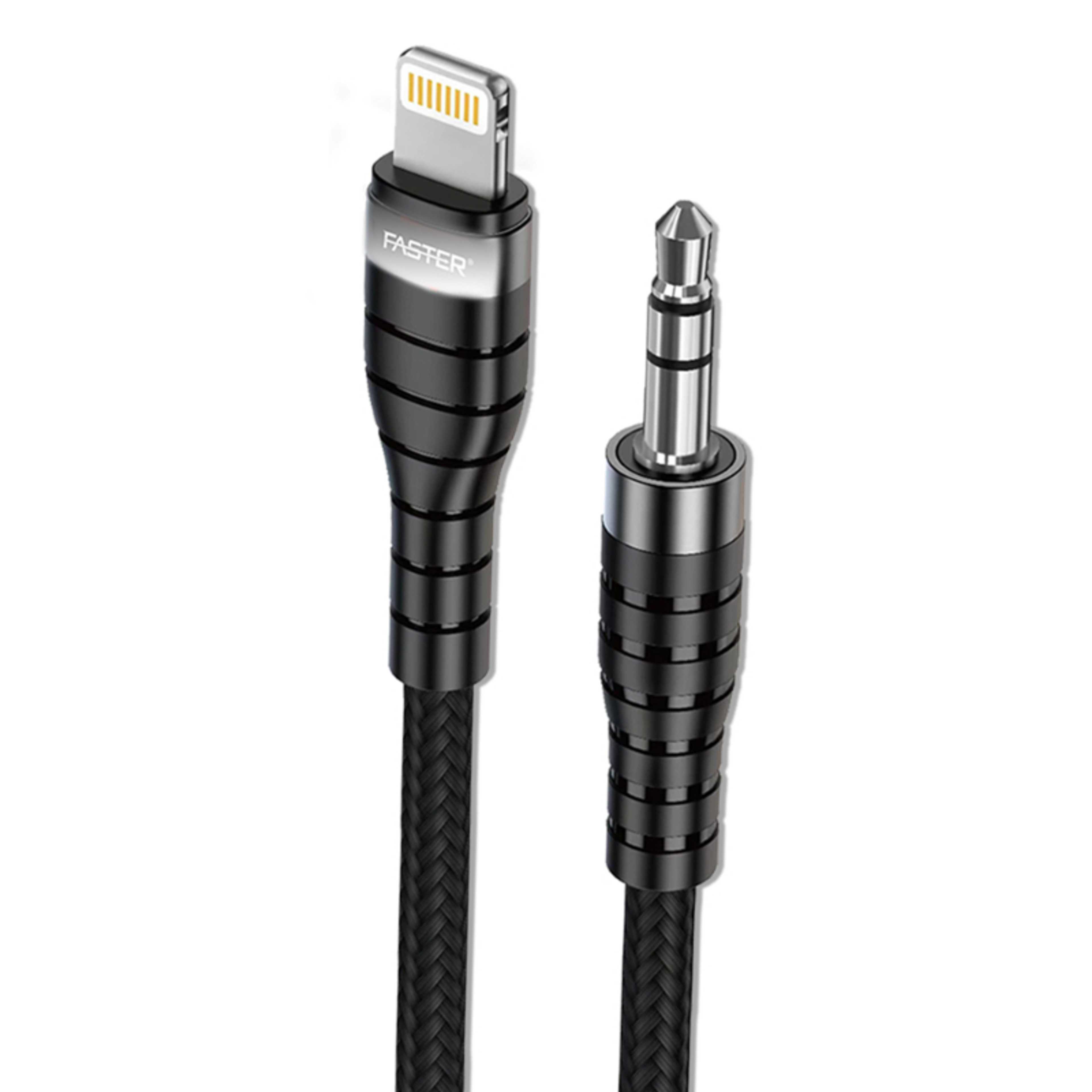 FASTER M1 Audio Cable for Lightning to 3.5mm Port