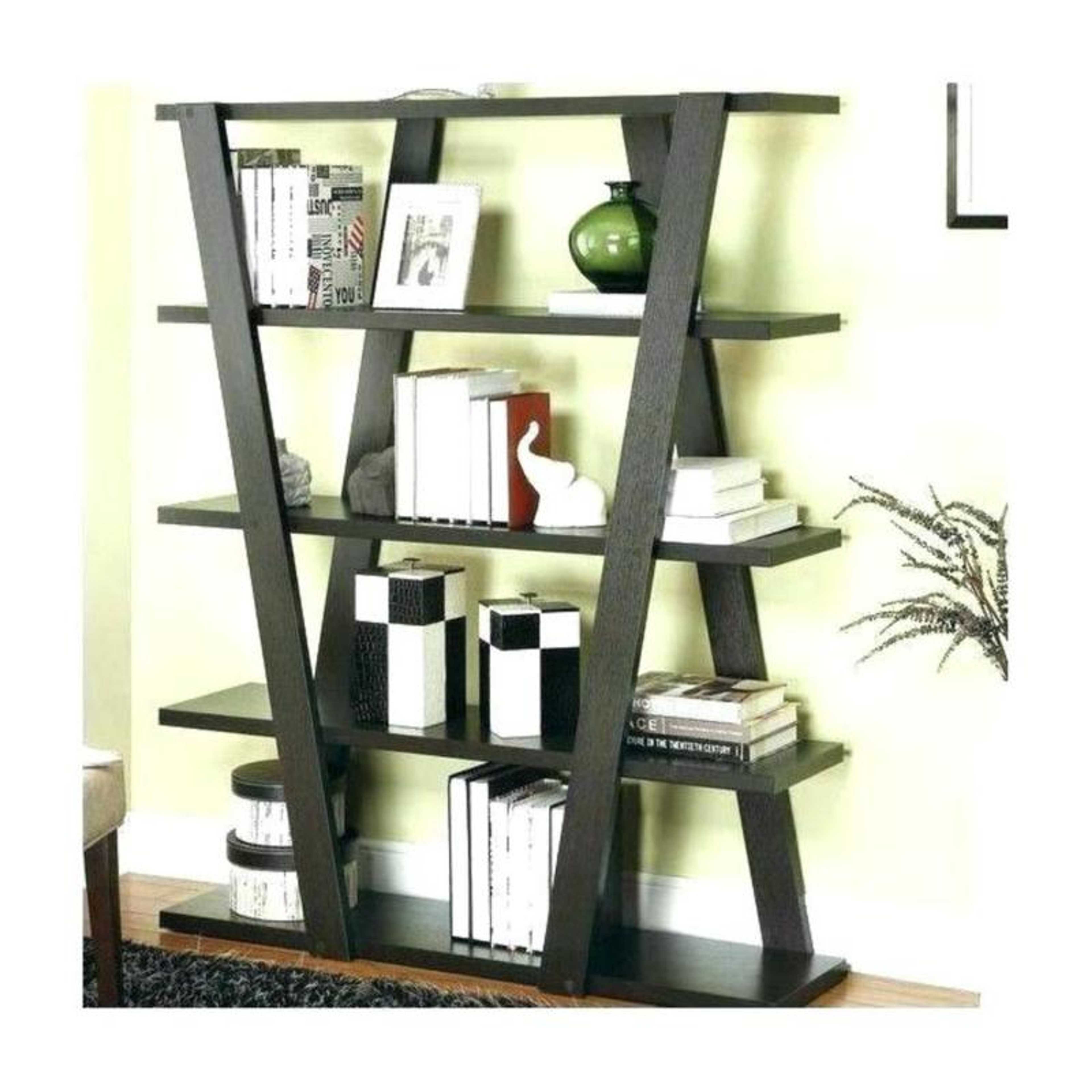 Modern-Deco/Book rack-MDF-TWBR10-Black