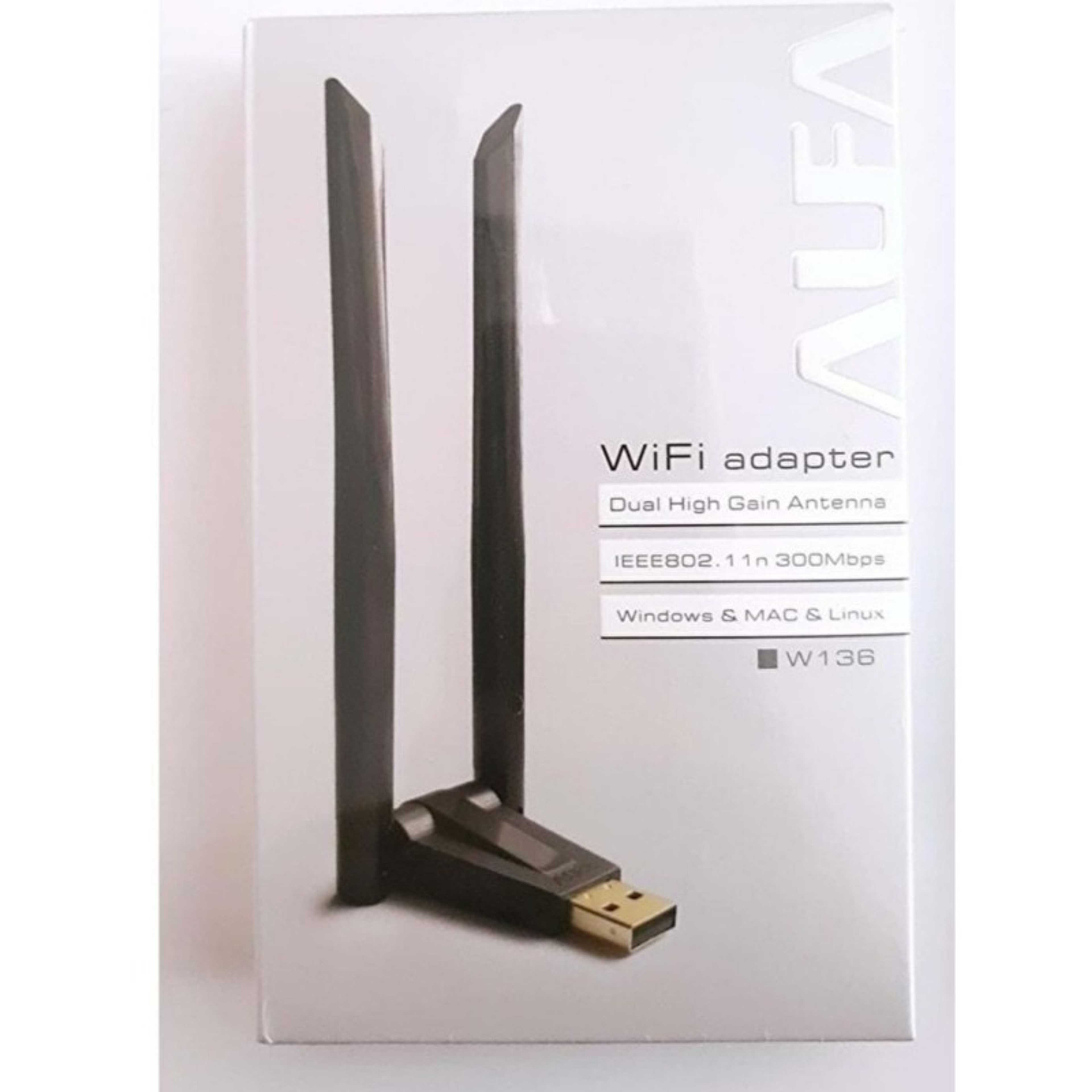 wifi catcher / wifi catcher for receiver  Alfa W136 WiFi Receiver / WiFi Adapter - Daul High Gain Antaenna - IEE802.11n - 150mbps-300 Mpbs