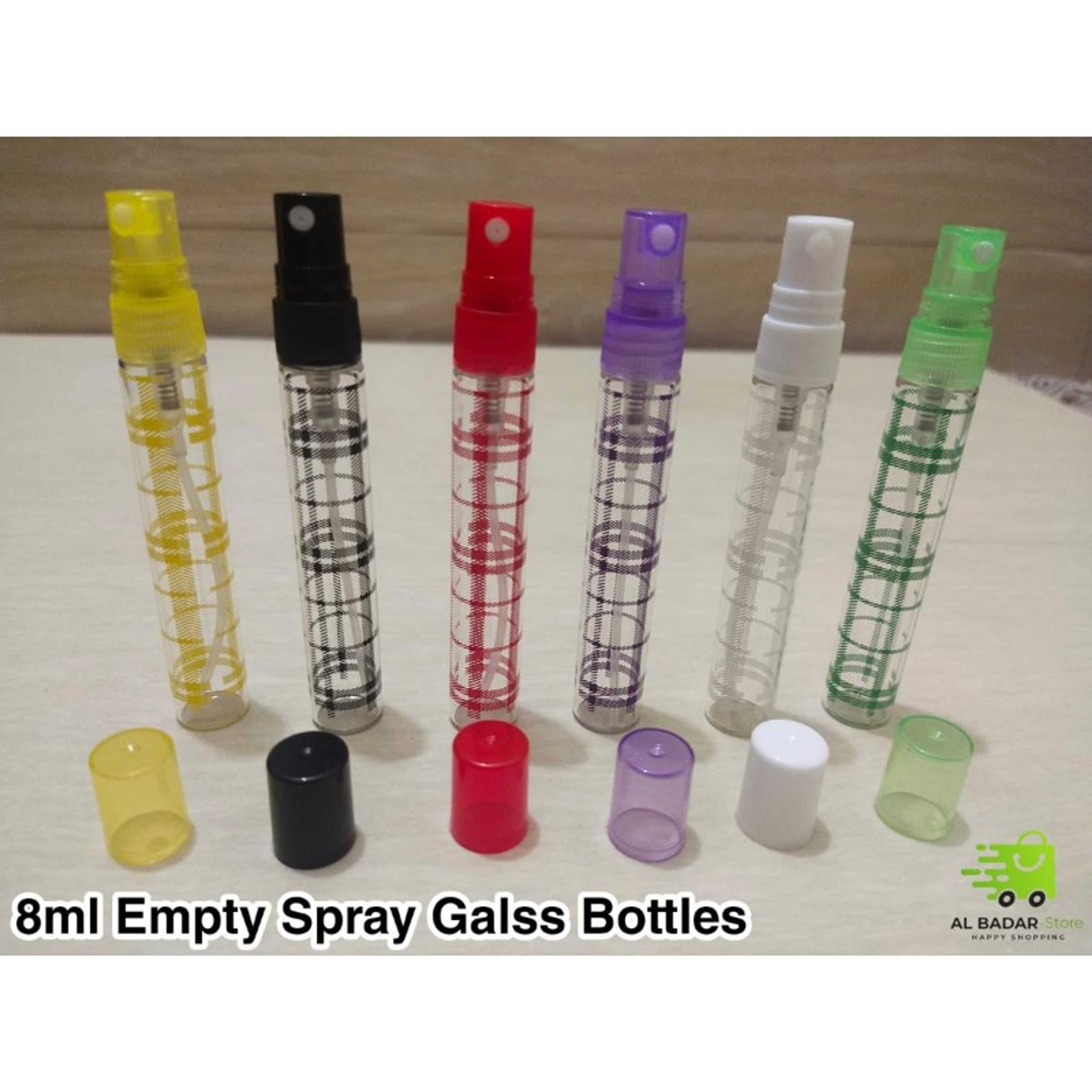 1 Pcs Size 8ml / perfume empty spray galass bottle tester empty Bottle