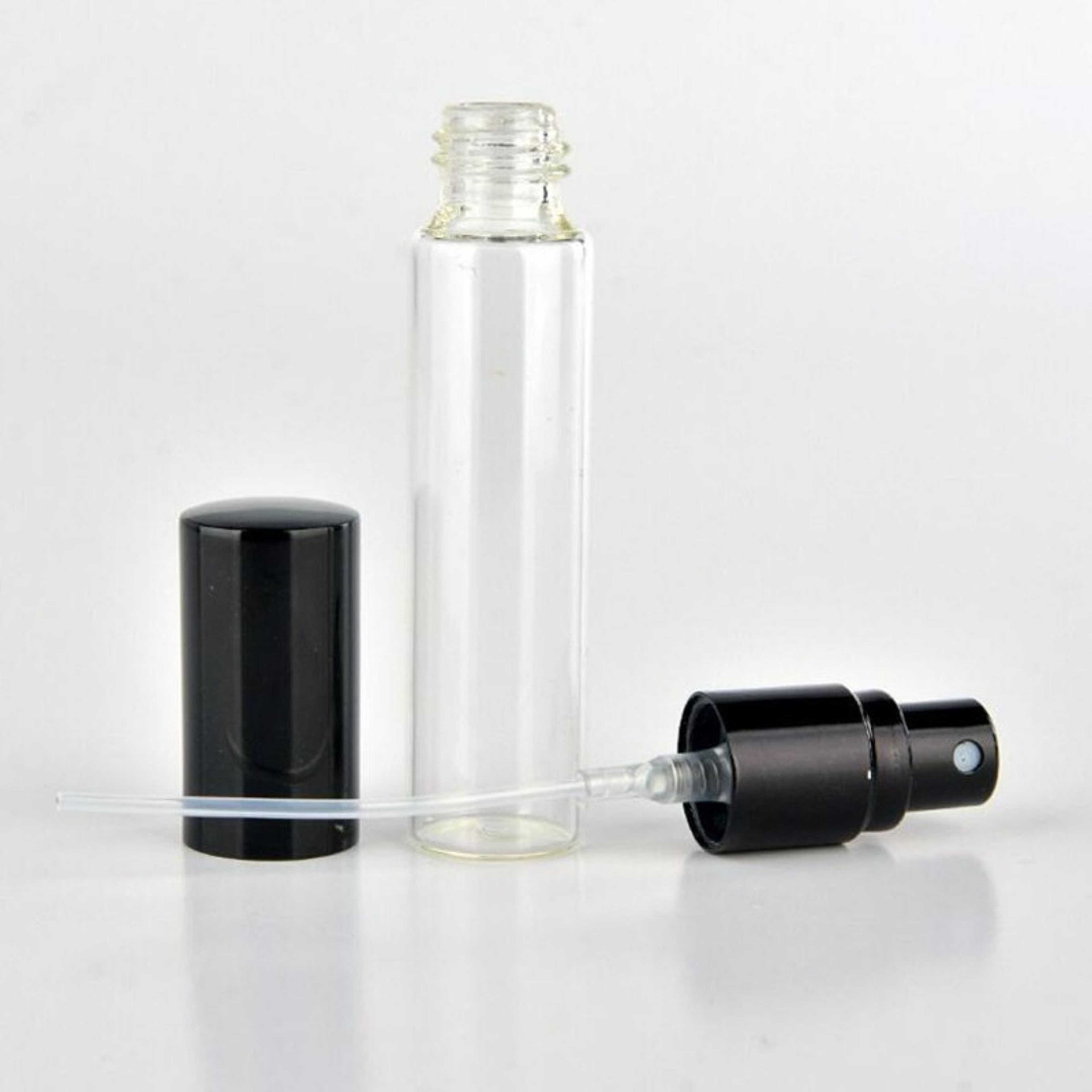 5ml Perfume Spray Bottles Refillable Mini Empty Travel Refillable Glass Bottles  Pack of 50 PCS (Size 5ml)