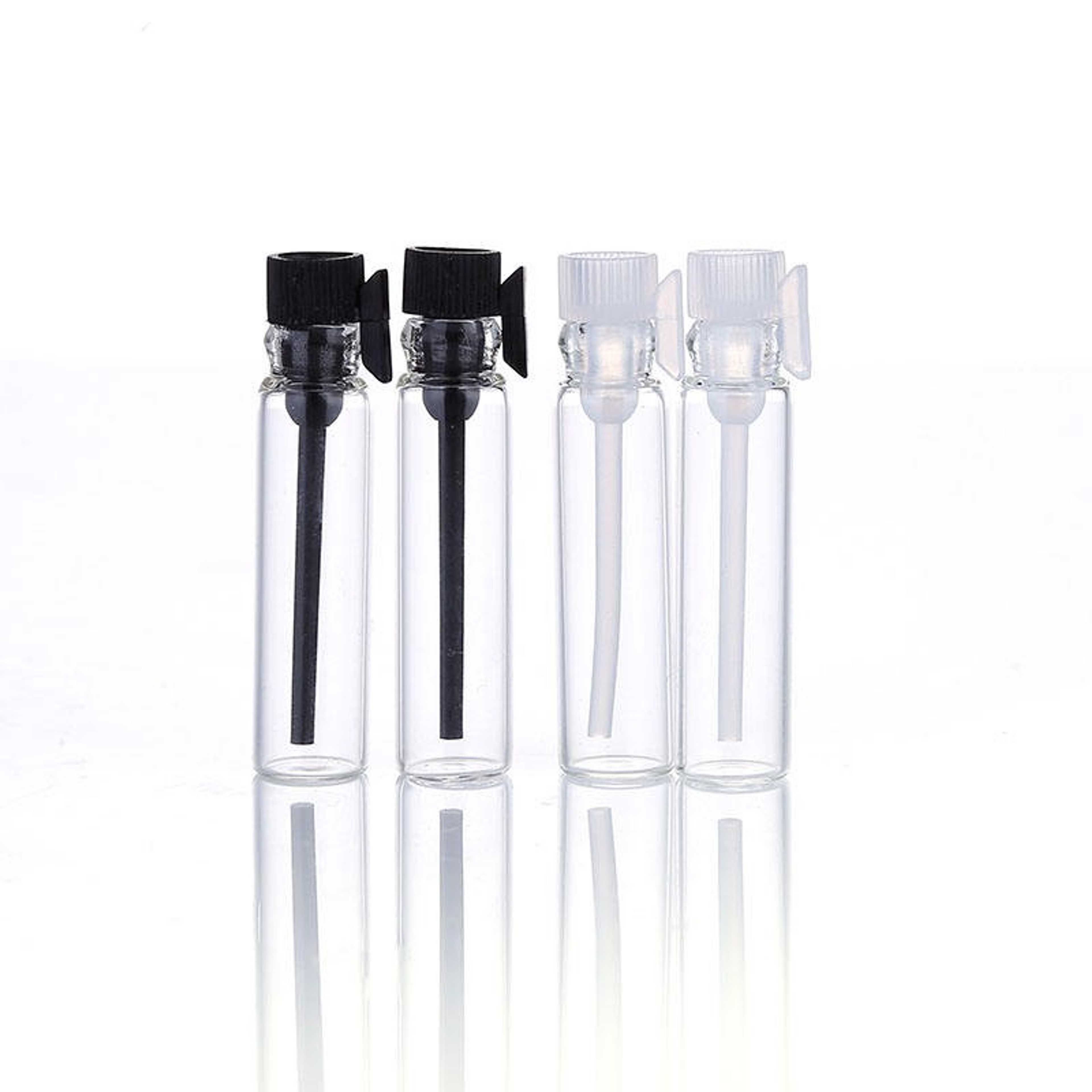 (1,000 PCS) 1ML Clear Mini Glass Perfume Bottle Small Oil Spray Container 1ml Trial Installed Glass Perfume Test Tube