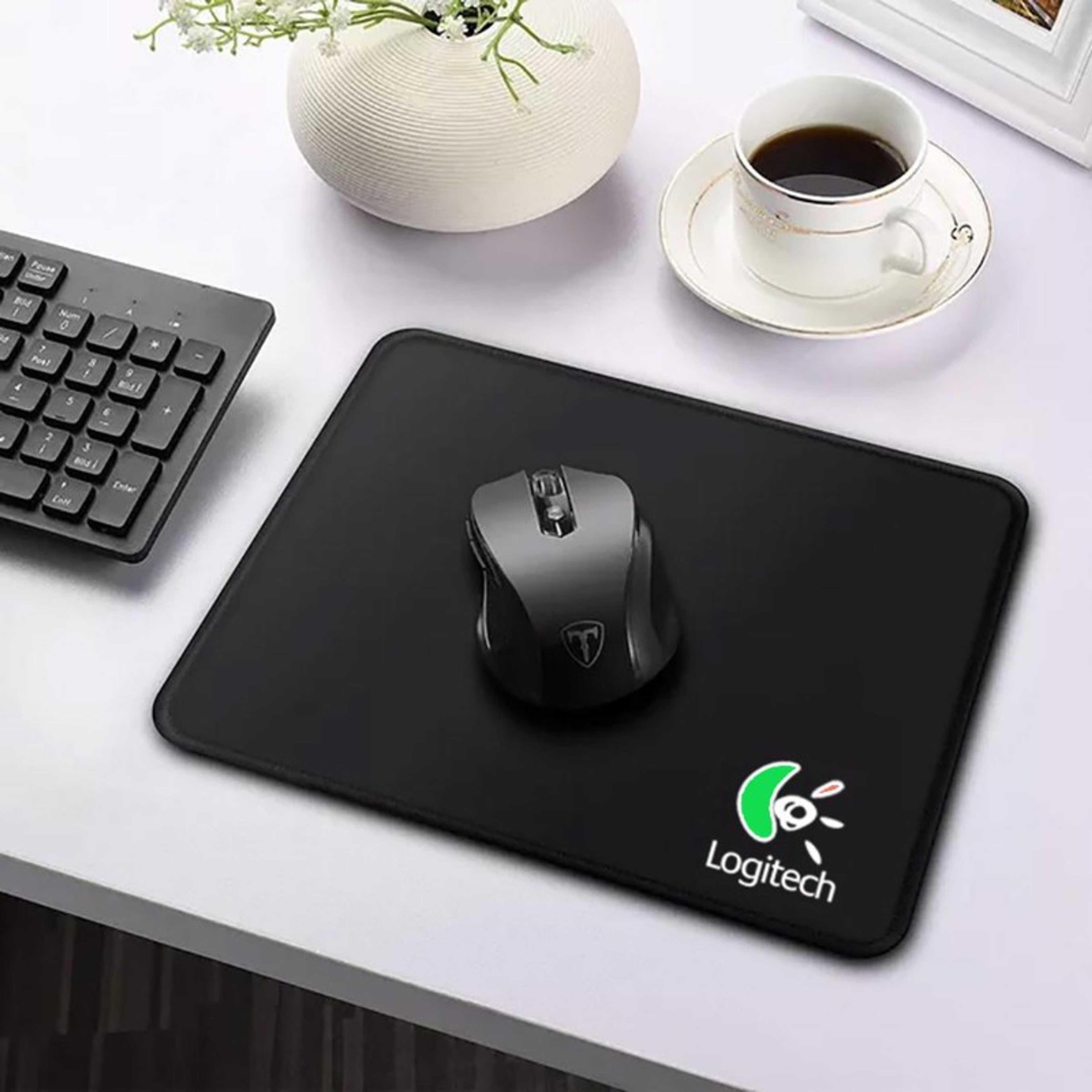 Logitech Mouse Pad Medium Size For Gaming-Office-Home Logitech / Razor / Dargon Mouse Pad. Original Mouse Pad very Smooth Cloth Surface / Computer Accessories>Mousepads