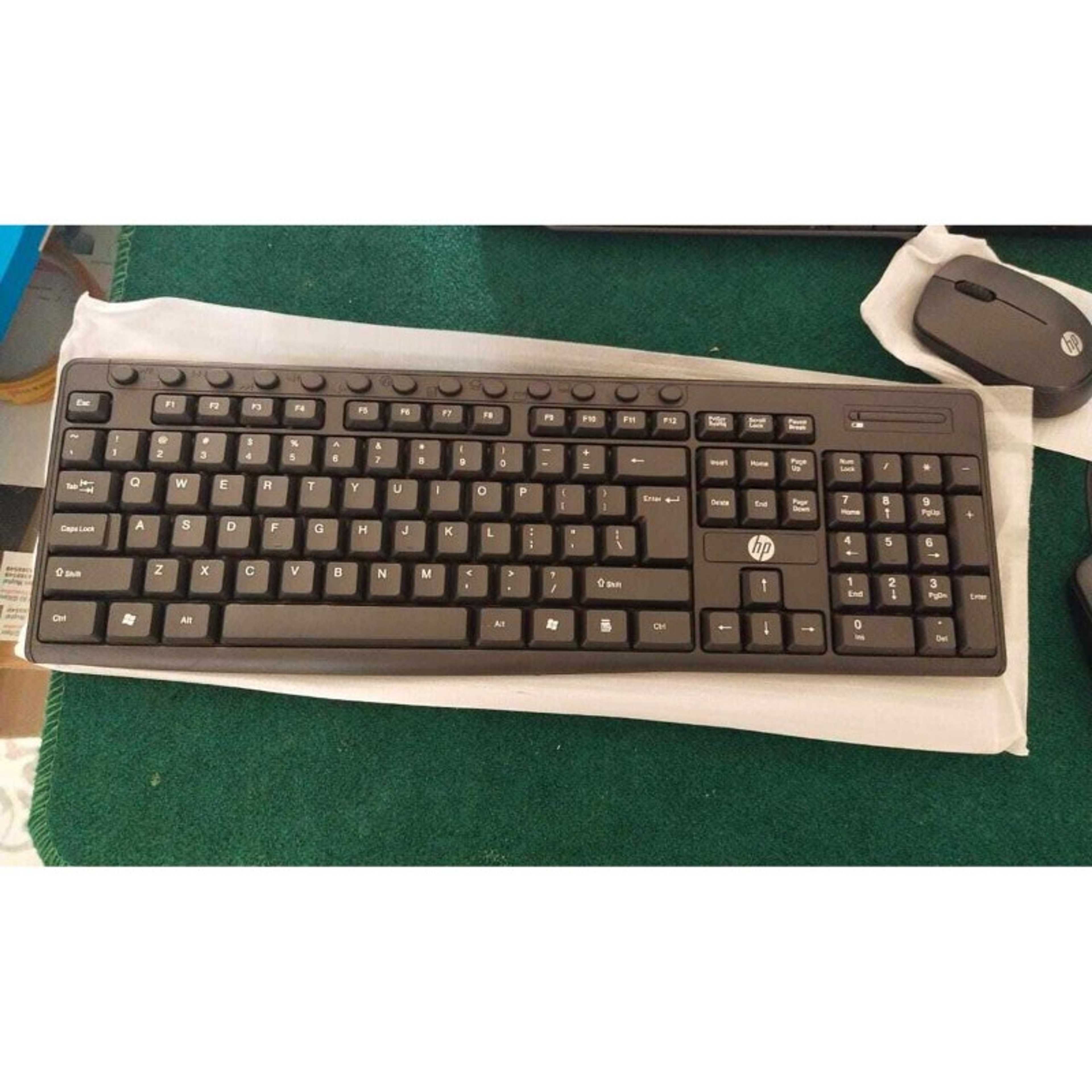 Wireless Keyboard and Mouse Light Weight Keyboard Soft Button best office use Computer Accessories / Keyboards