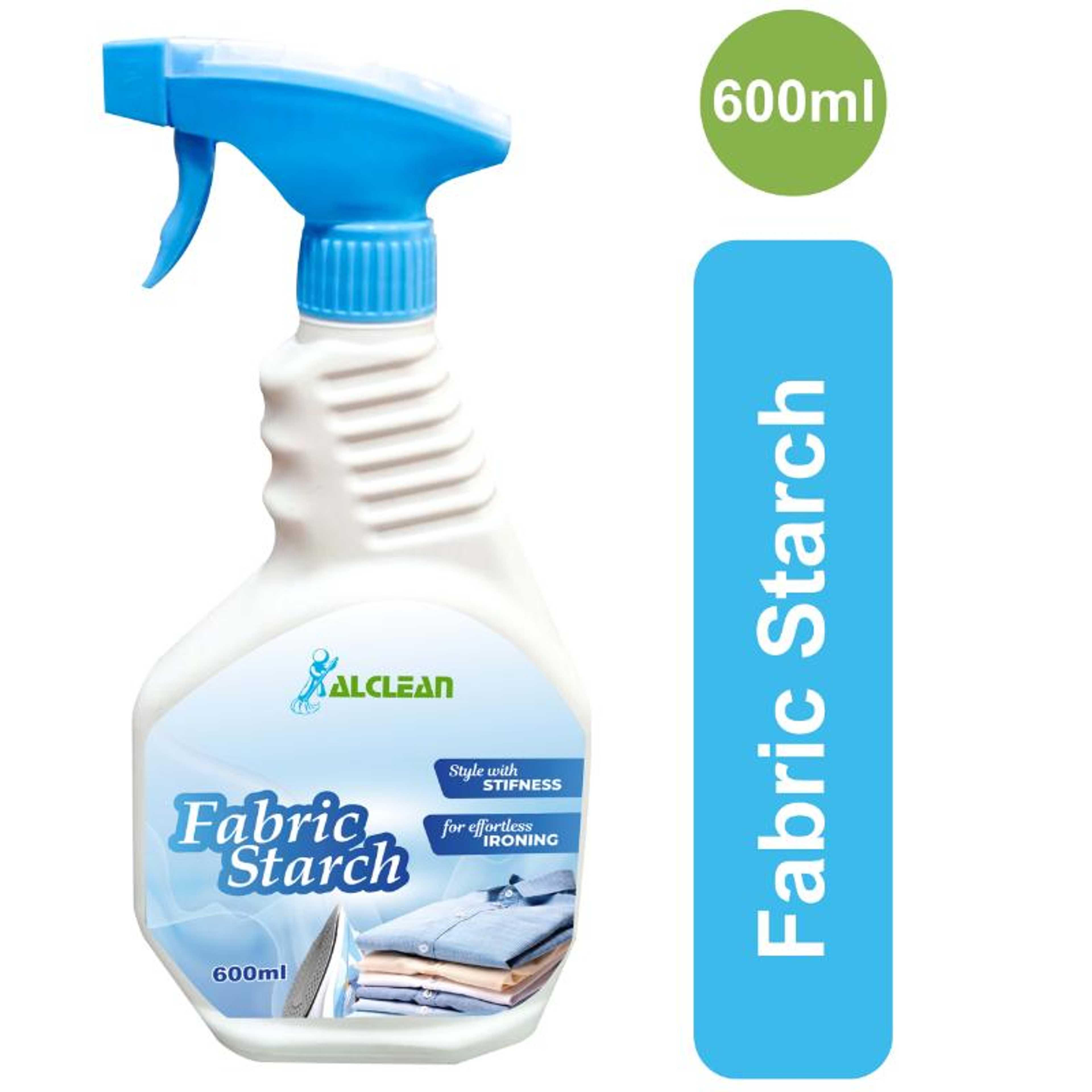 AlClean Fabric Starch Liquid Instant Spray 600ml For All Color Cloths