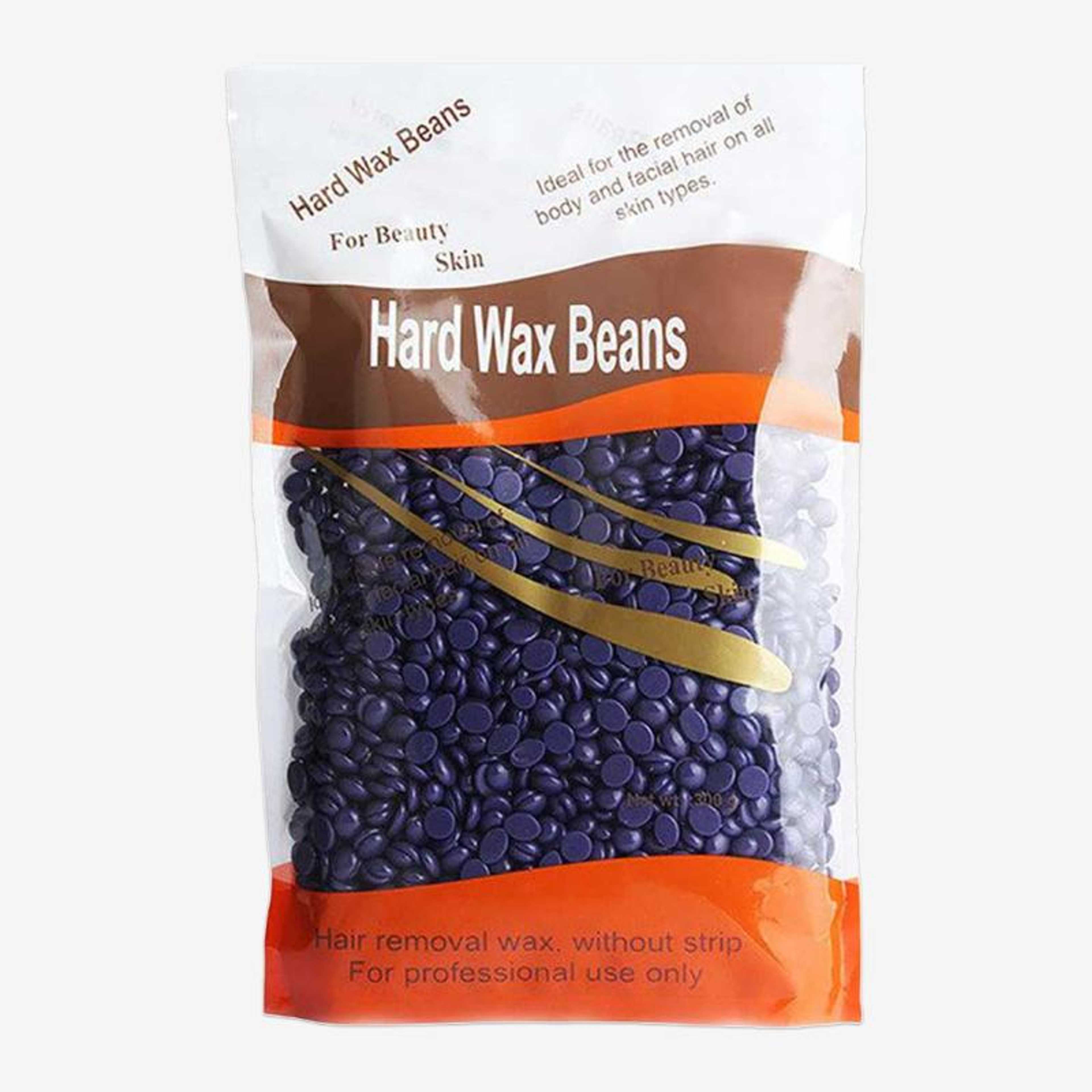 AlClean Hair Removing Hard Beans Wax Painless Beauty Wax Bean Hair Removal Wax Beads for All Skins Wax Beans for Face Body Legs 100g