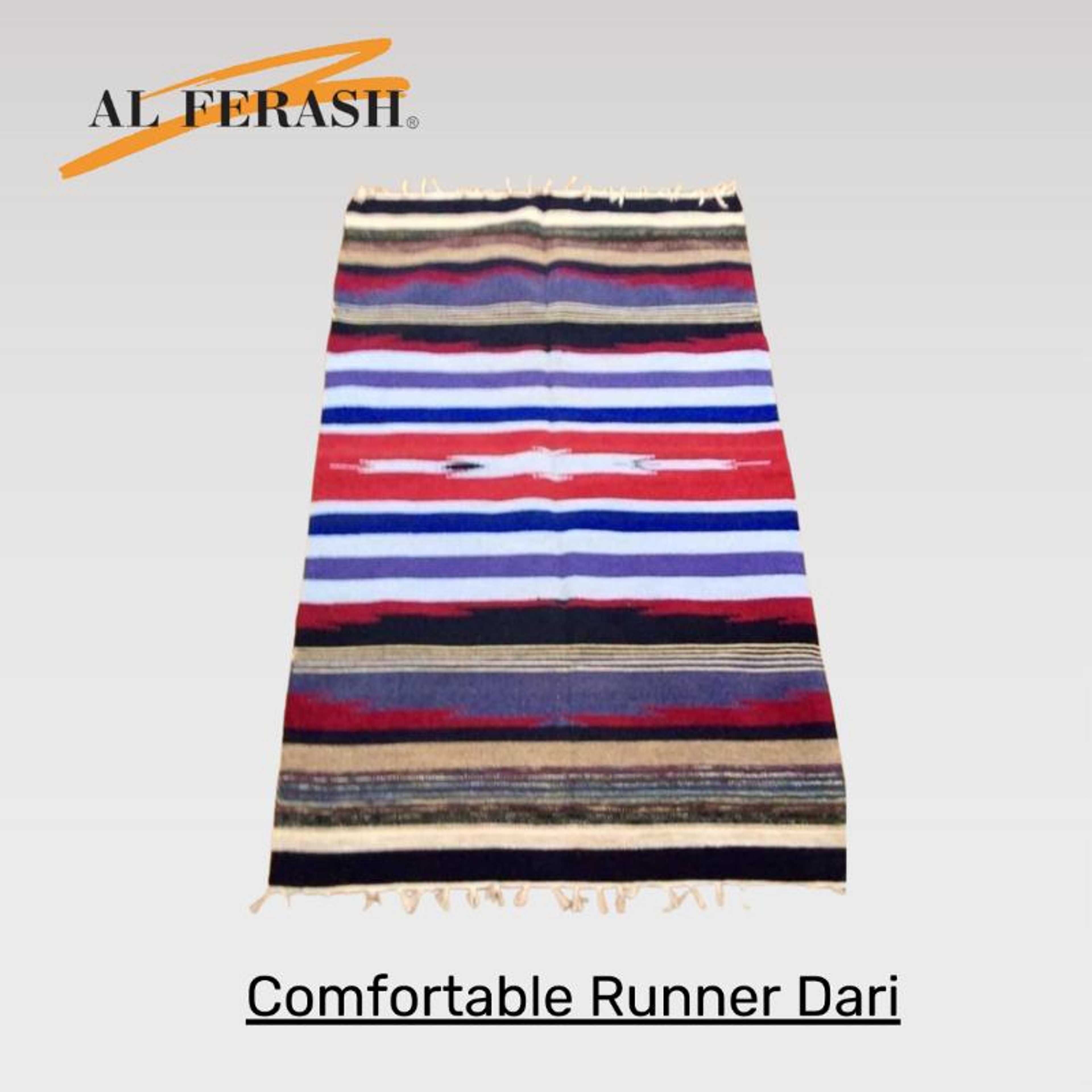 AL Ferash- 4 x 6 Ft, Comfortable Runner,Dari