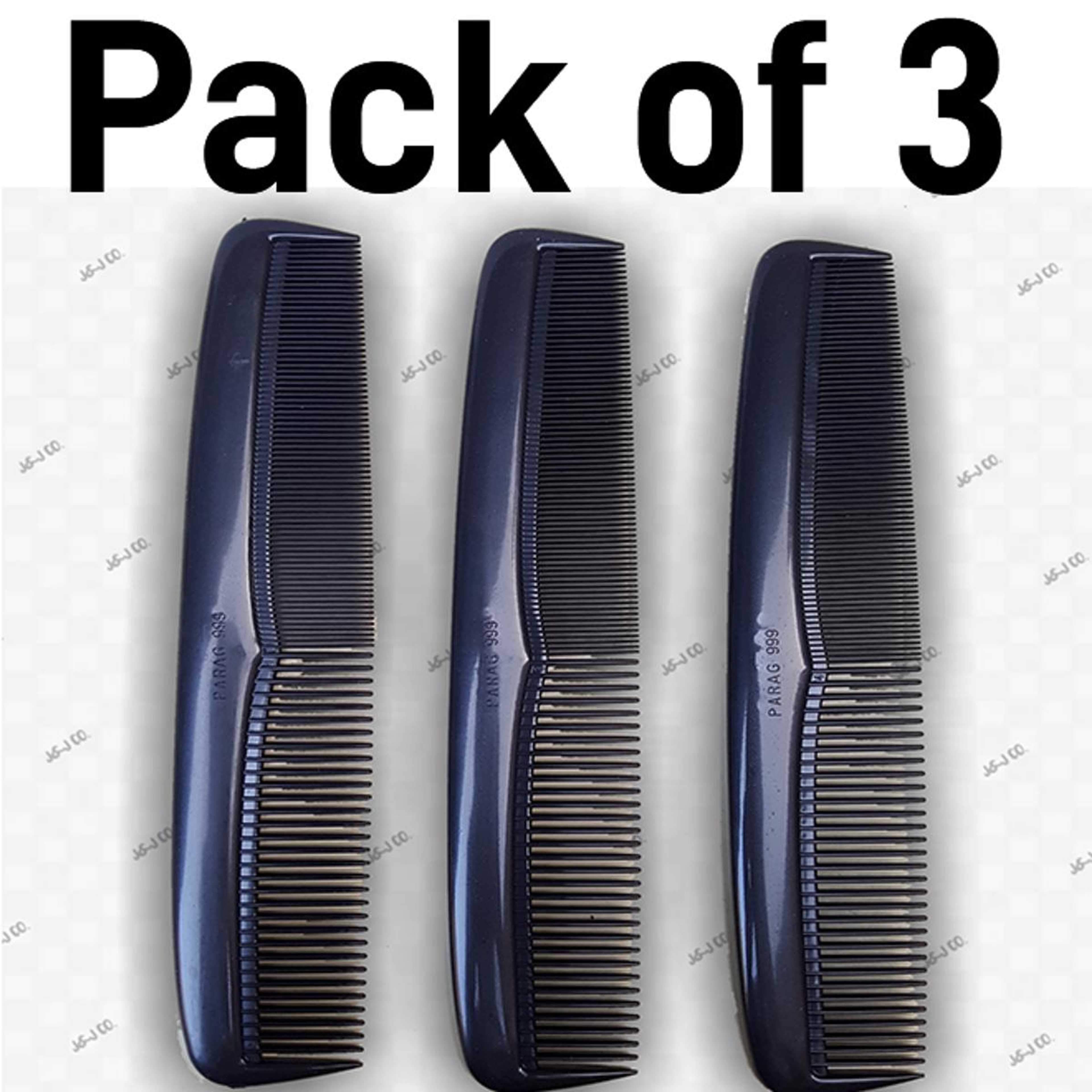 Black Comb (3Pc Pack)