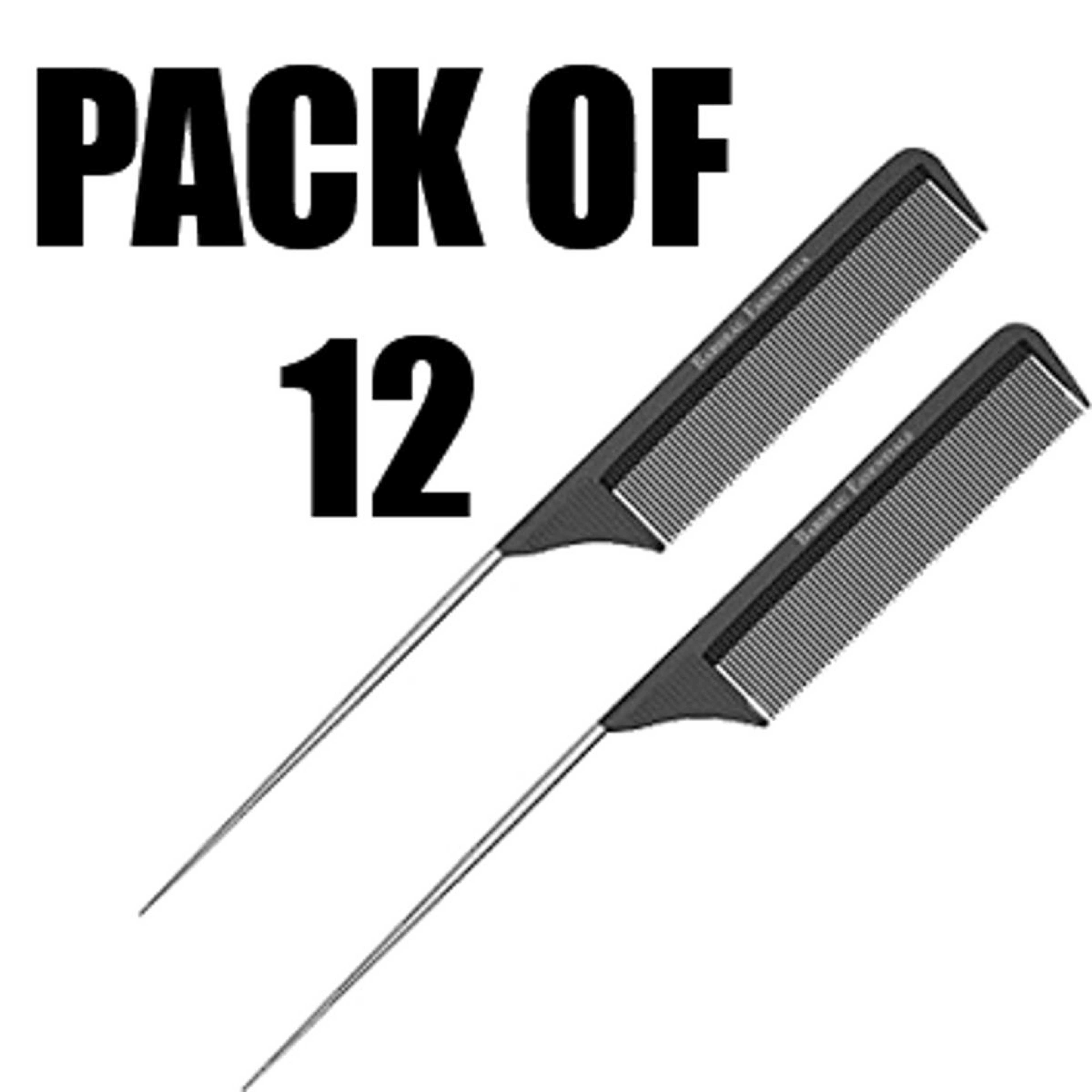 Pack Of 12 Rat Tail Comb