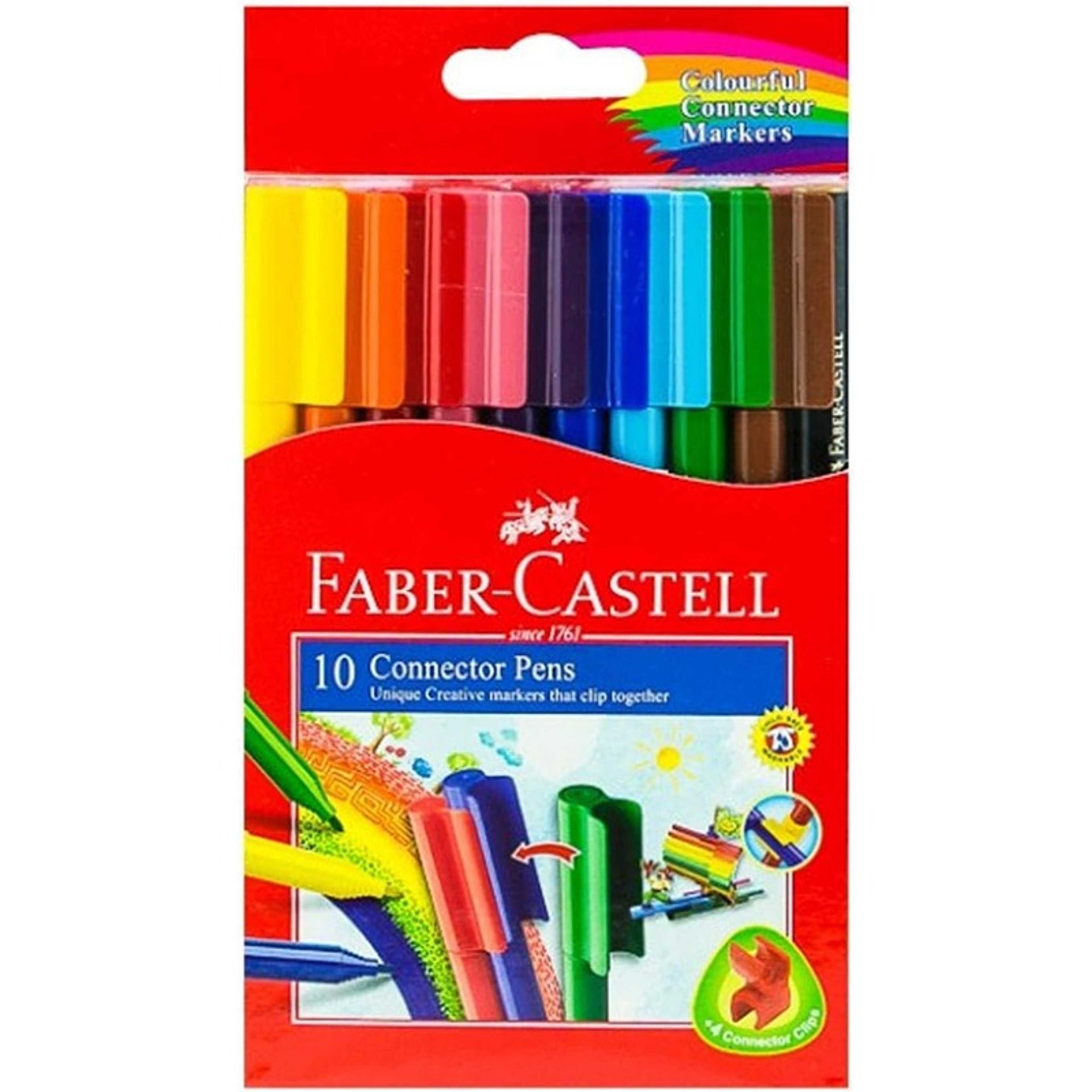 Faber-Castell Faber Castell 10 Connector Pens - Product Main Image
