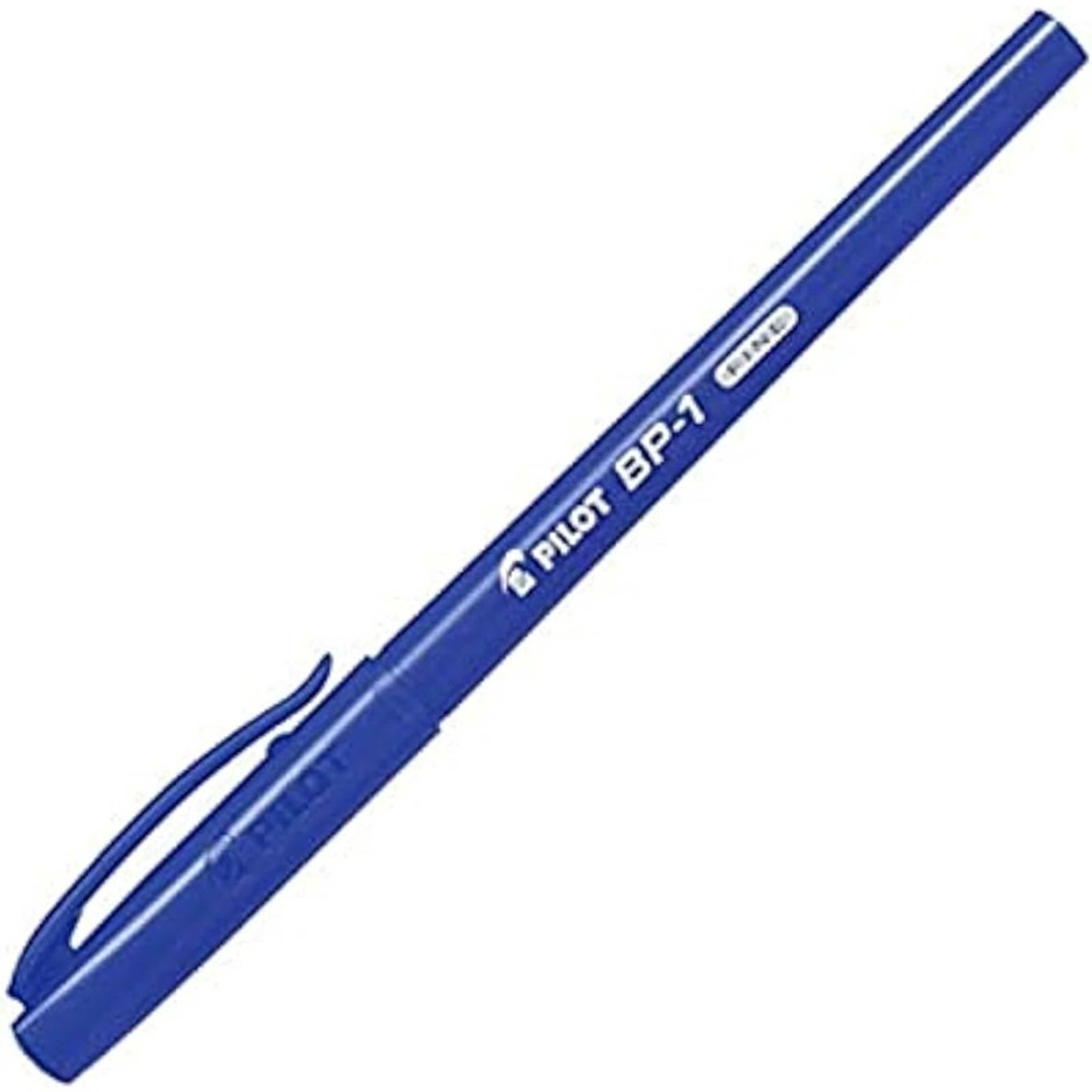 Pilot BP1 Fine Ball Pen Blue Pack of 12 Pieces - Product Main Image