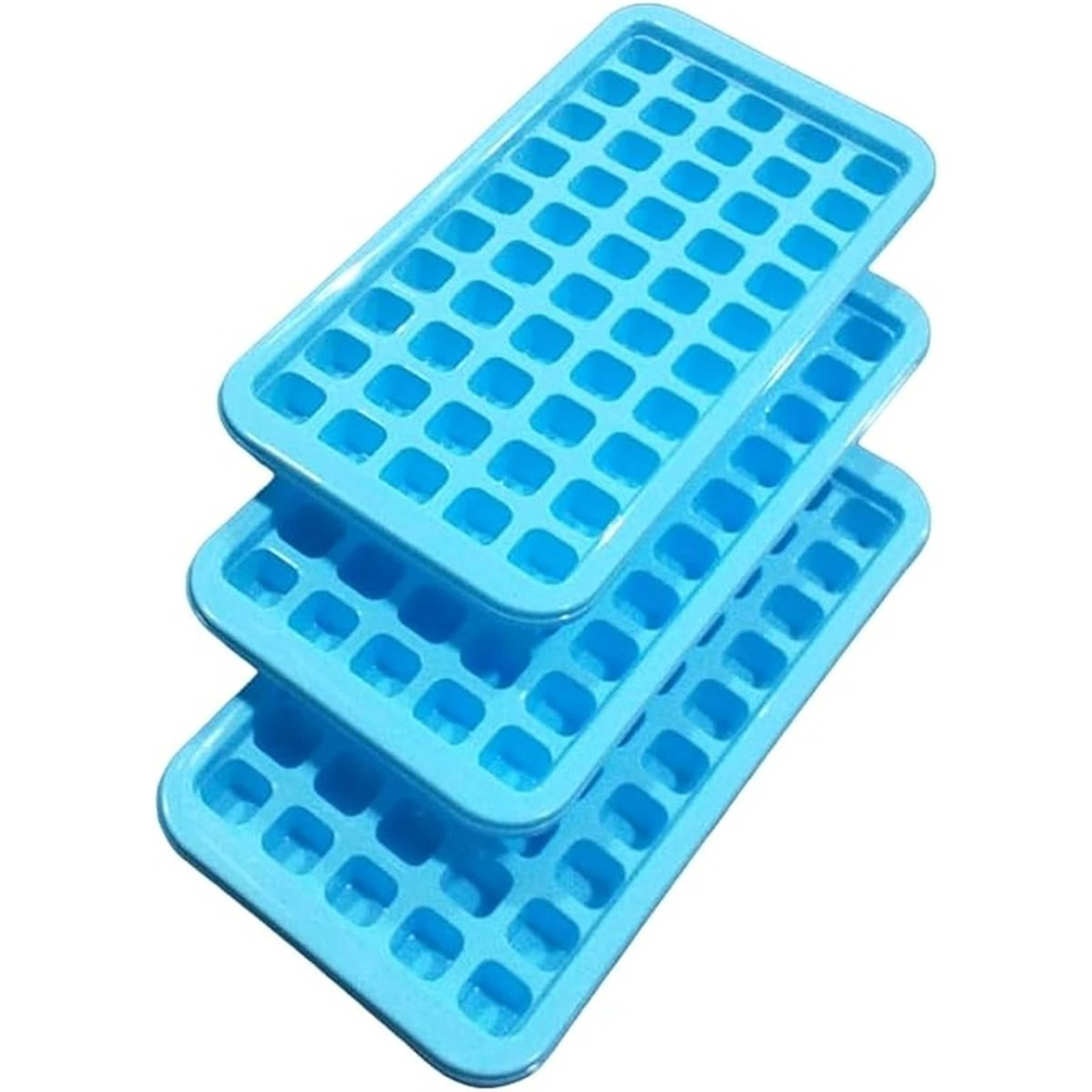 3 PCS Ice Cube Tray Nano Square shape 50 cubes Each(3 * 50) Ice Maker Tray Making Ice 3 Trays Random colour - Product Main Image