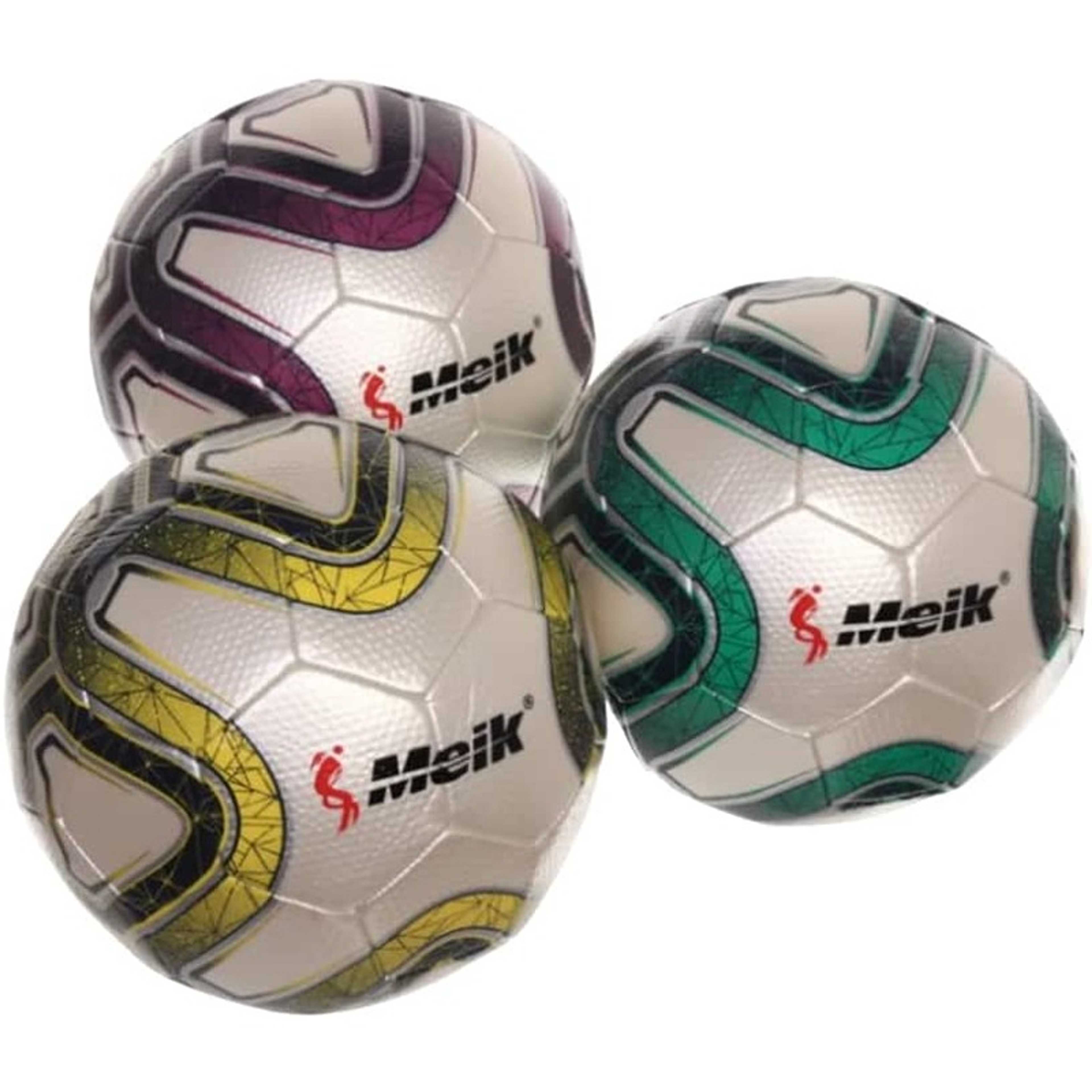 Soccer Ball ForTraining and Football Clubs Meik,Size 5 Deflated Random Colors - Product Main Image