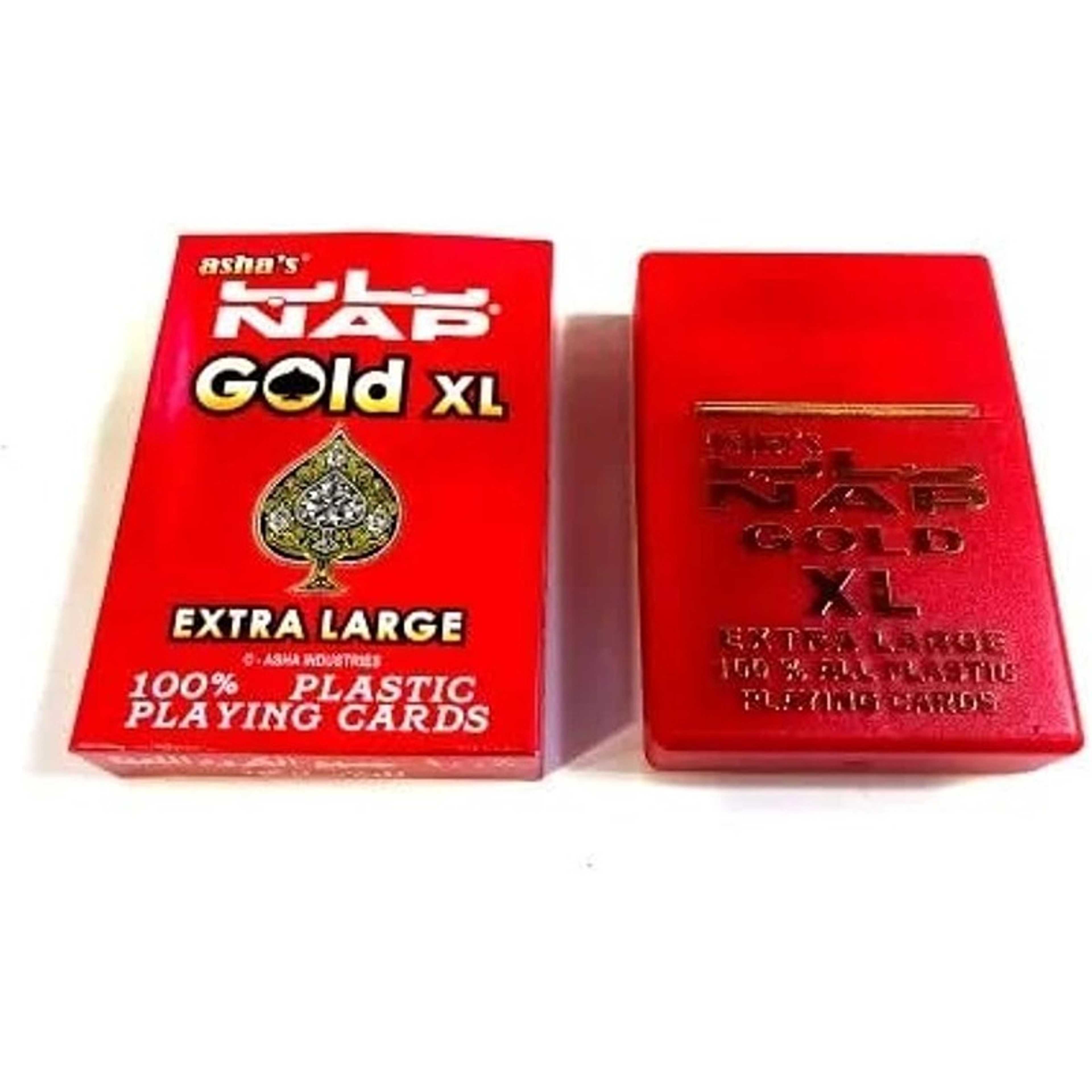 NAP Gold XL Asha's- هندي ناب جولد اشا - Made in India-100% plastic - Product Main Image