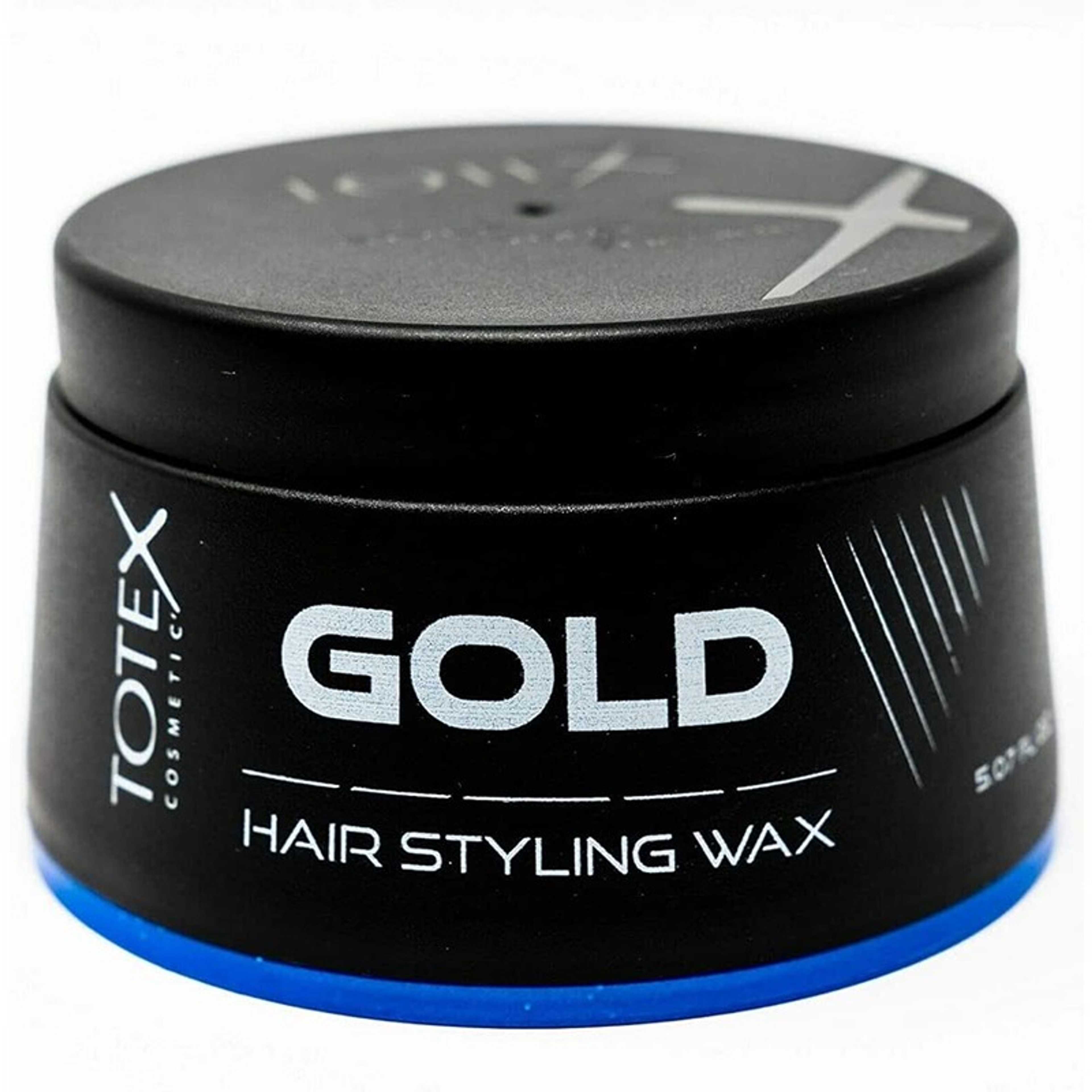 Totex Hair Styling Gold Wax | Strong Hold Perfect Scent Texture | Shine Finish Paste Wax 150 ml - Product Main Image