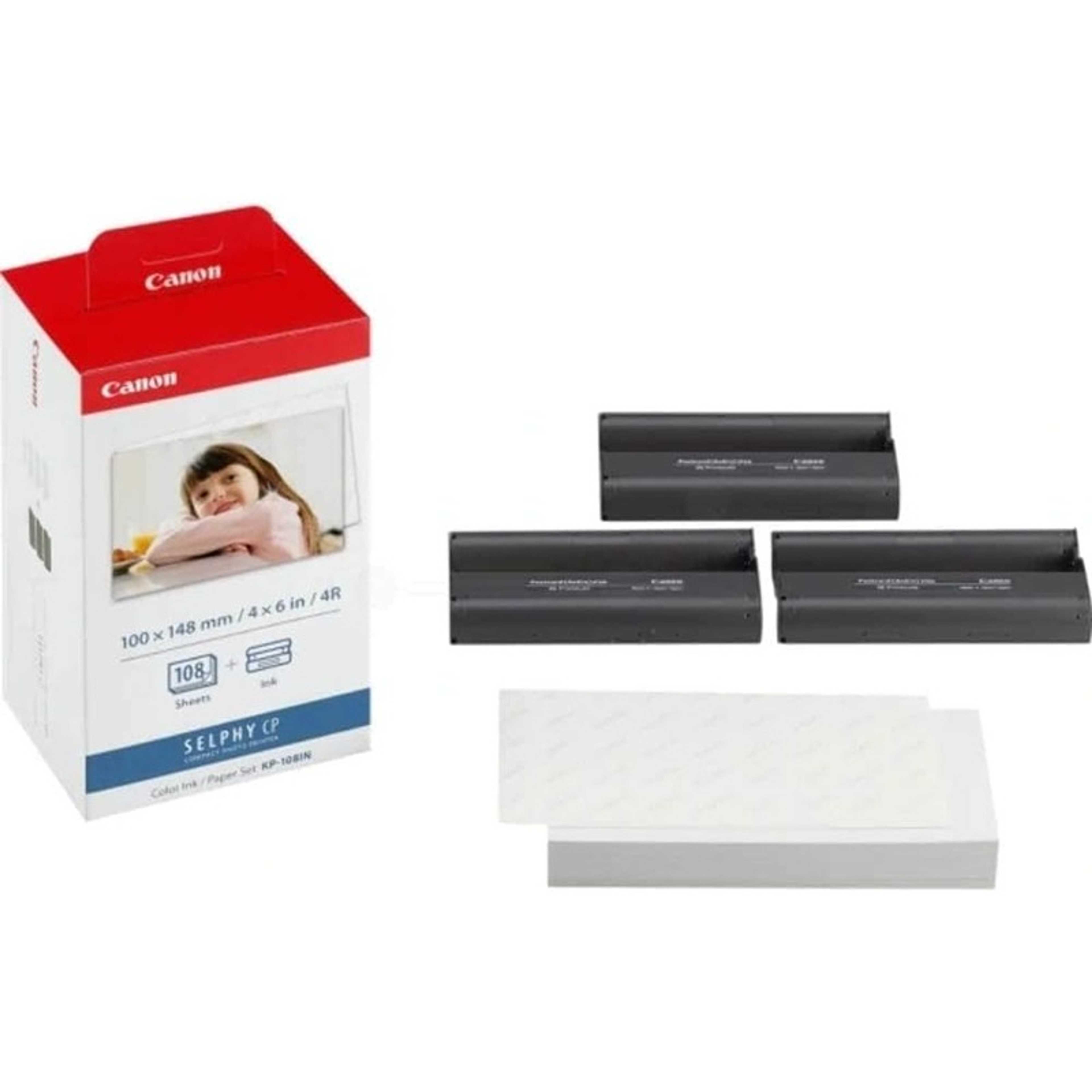 canon selphy cp1300 wireless photo printer with bundle paper and ink108 sheets - Product Main Image
