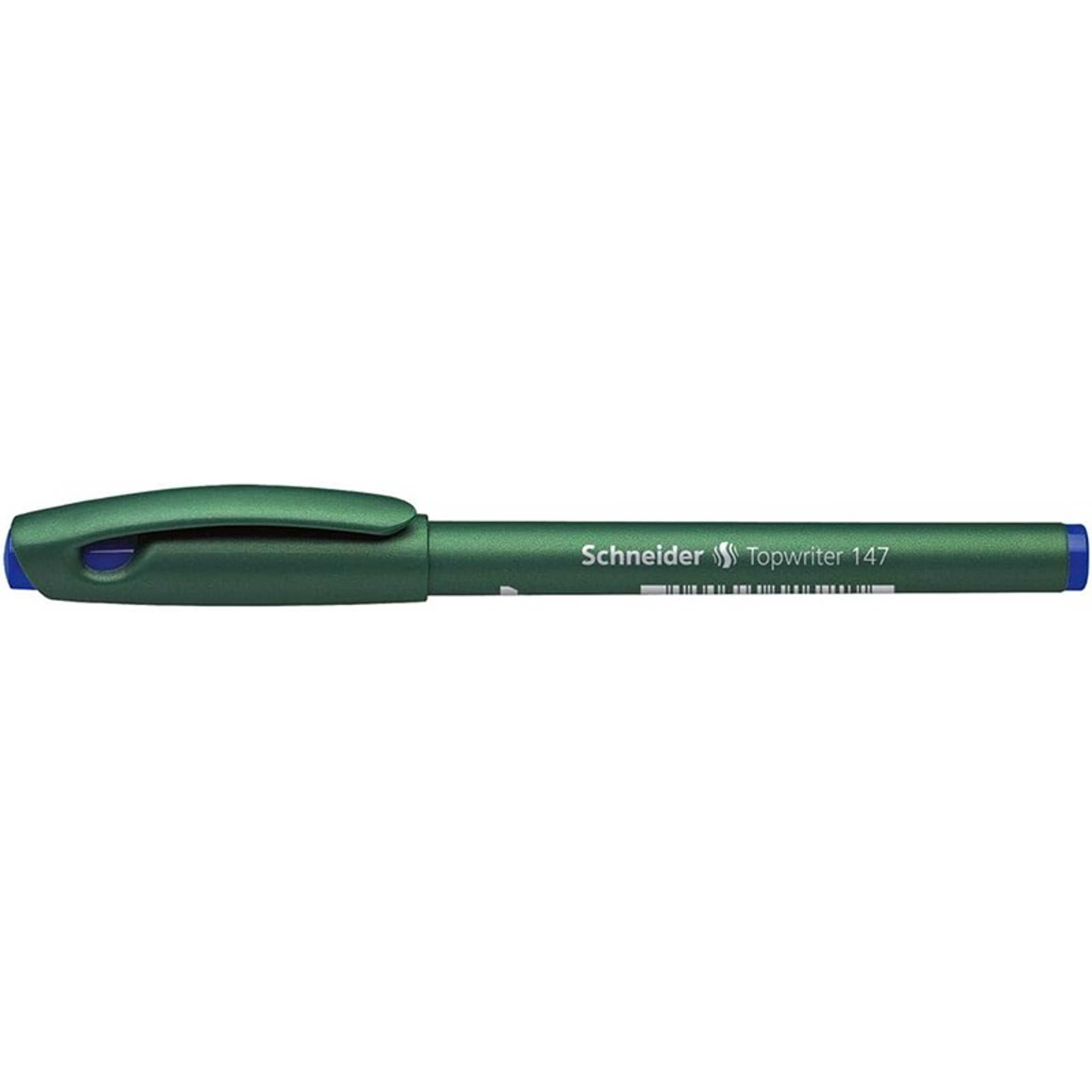 Schneider Fibre Pen Topwriter 147 06 Blue Pack of 10 - Product Main Image