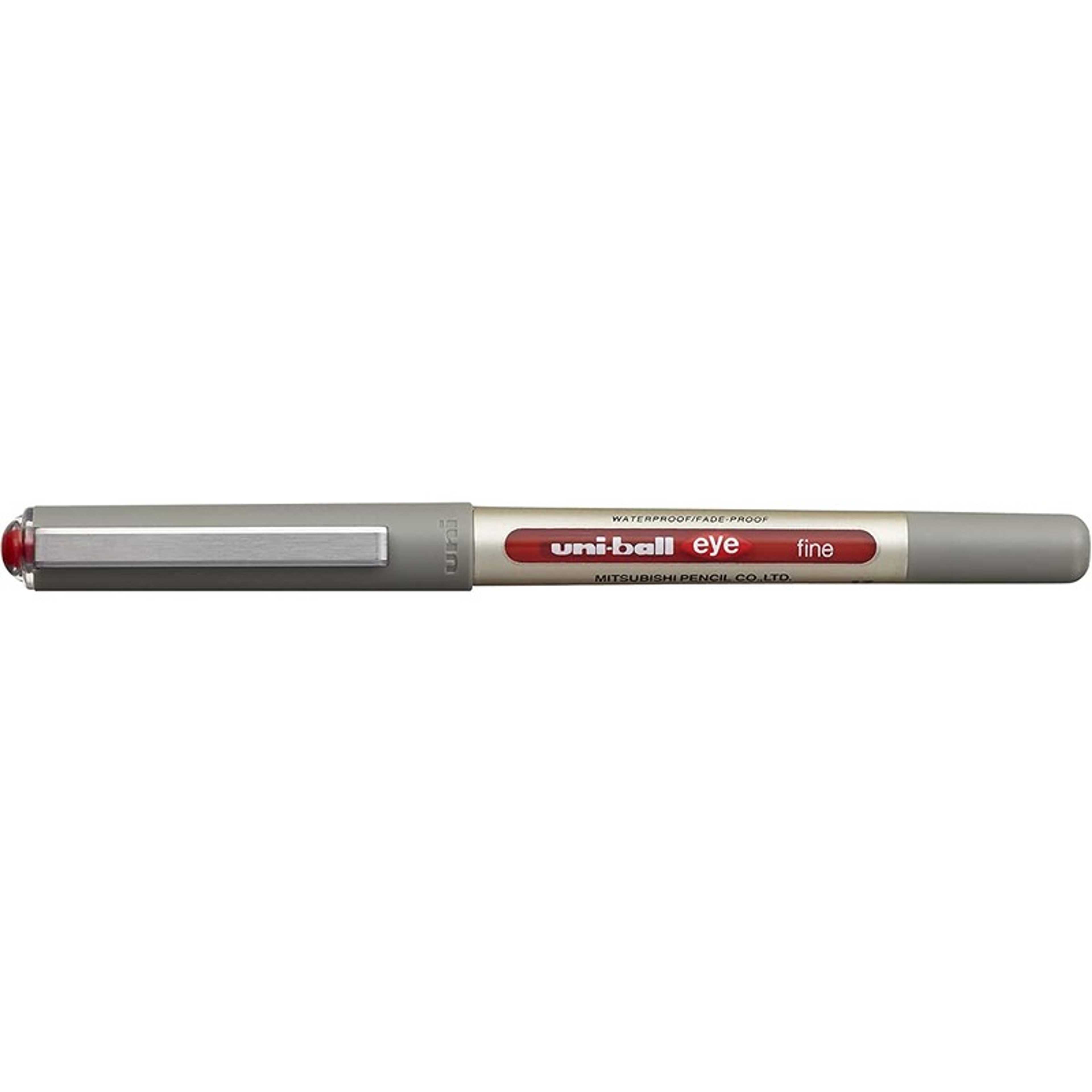 Uni-Ball UB-157 Eye Ink Rollerball Pen 12 Pack, 0.7 mm Tip, Red - Product Main Image