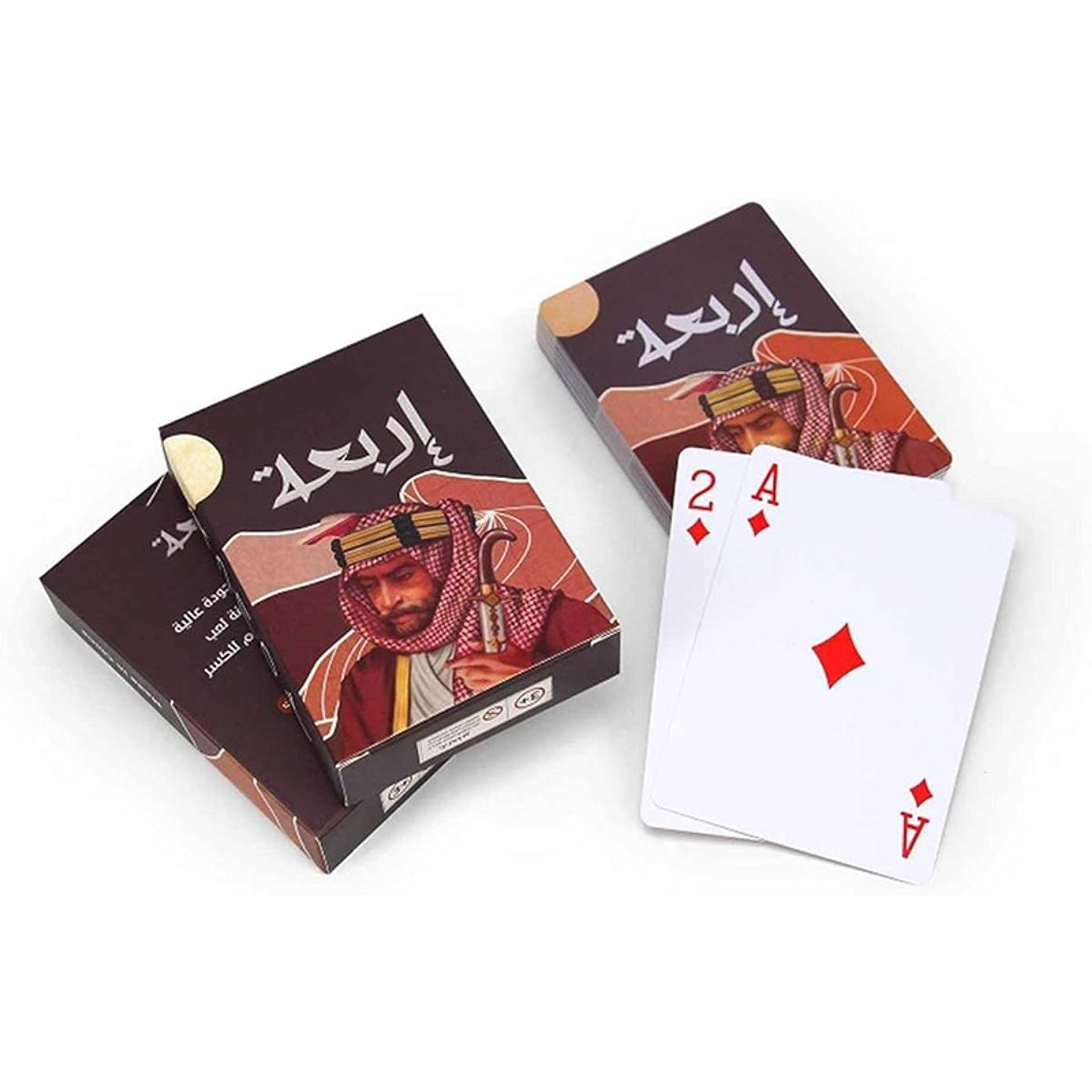 Playing Card-Poker-Four Plott Paper - Product Main Image