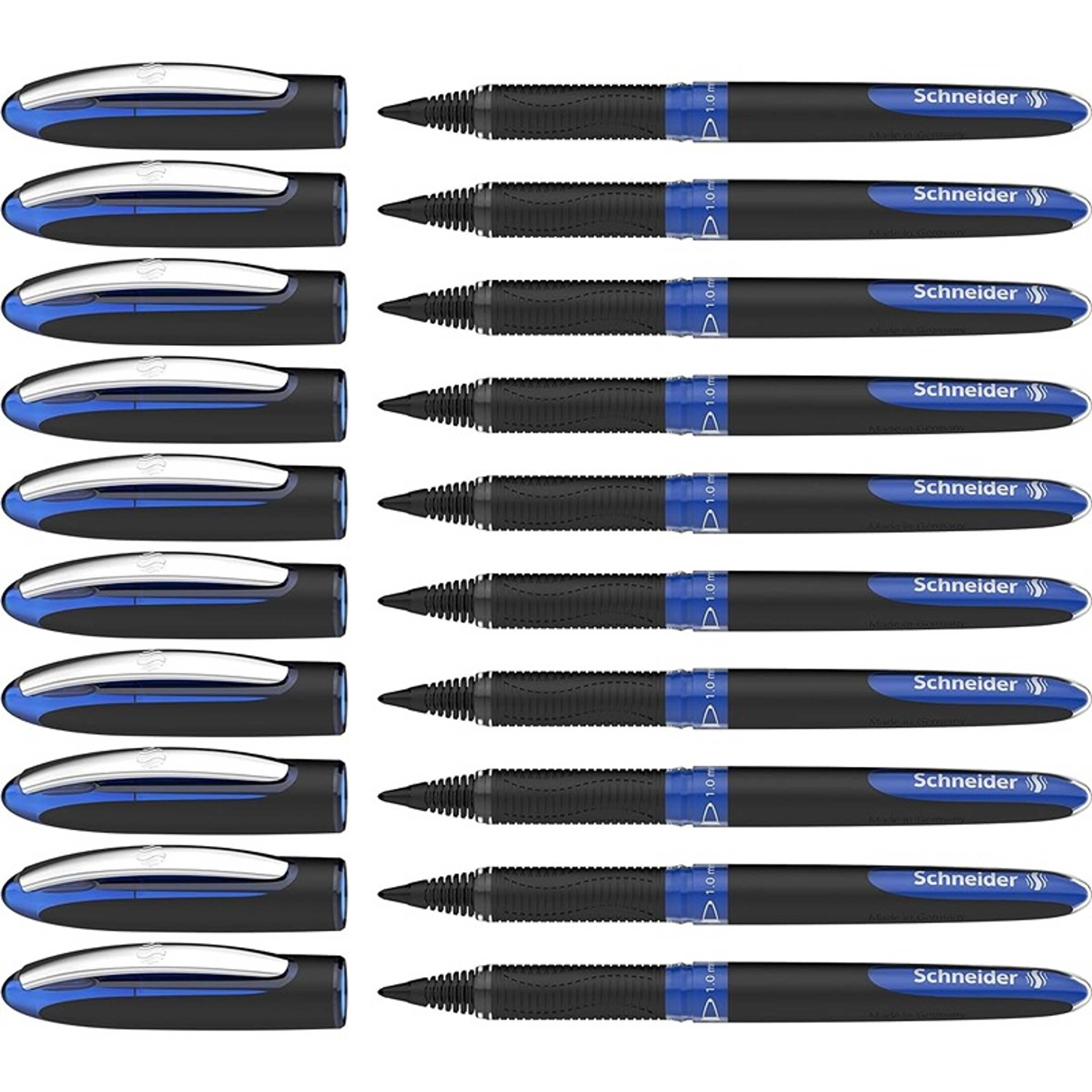 Schneider 183603 One Sign Tintenroller (dokumentenecht, Strichstärke 1 mm) blau, 10er Pack - Product Main Image
