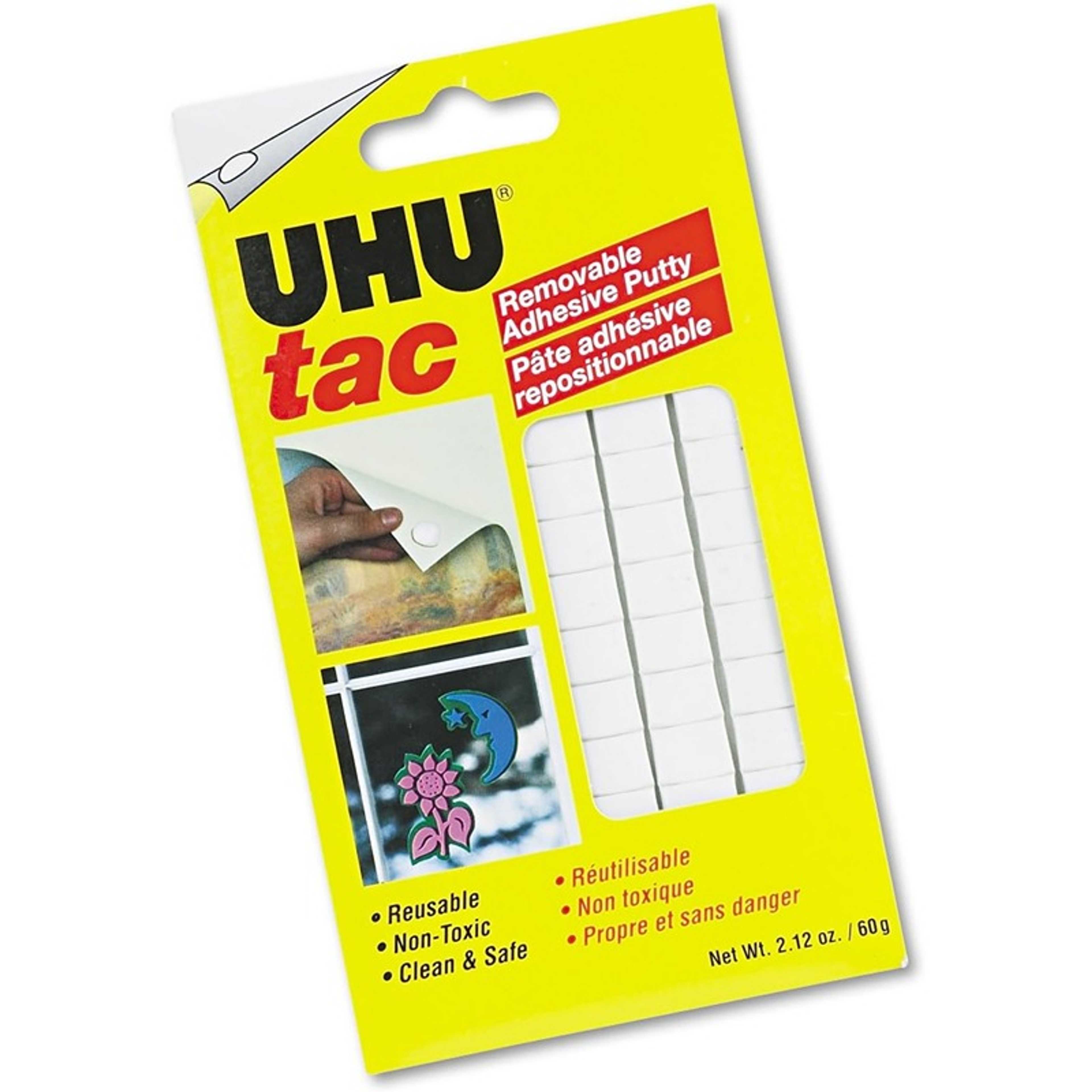 UHU Patafix White Removable Glue Pads 50 g, 80 Pack - Product Main Image