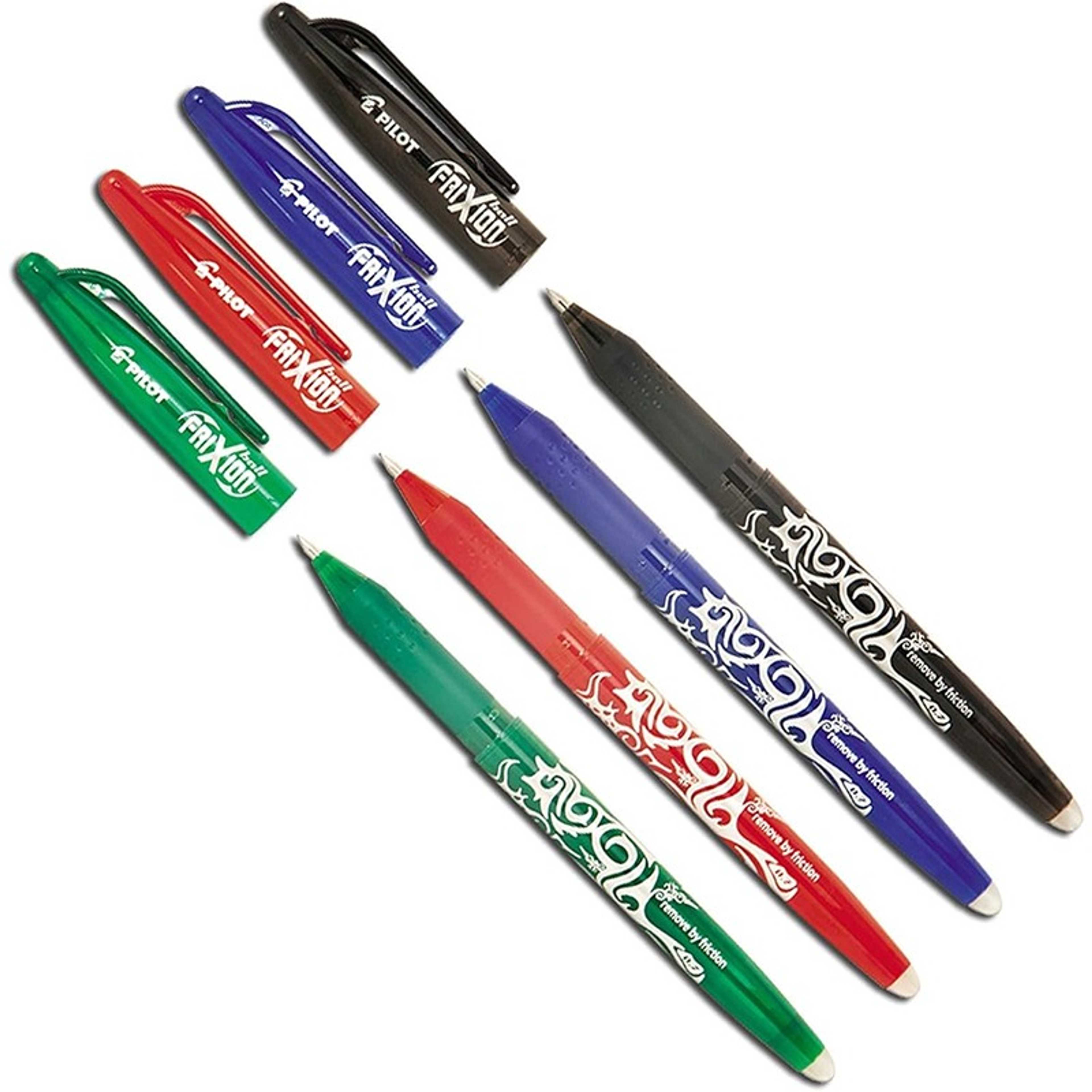 Pilot Pen Frixion Erasable Rollerball Pen - Assorted Colours (Pack of 4) - Product Main Image