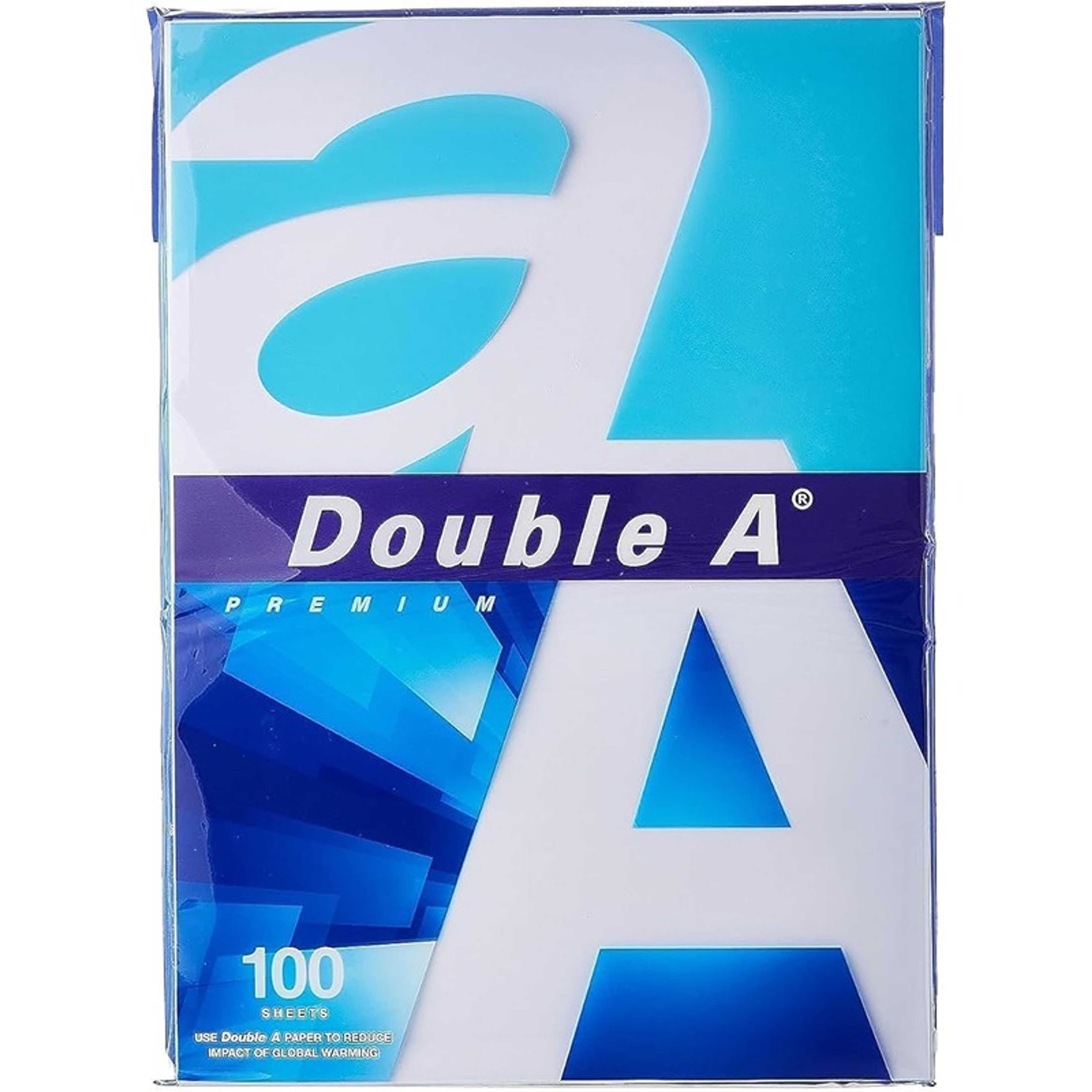 DOUBLE A Premium 100 Sheet Pkt A4 Paper 80 gsm, DA001761 - Product Main Image