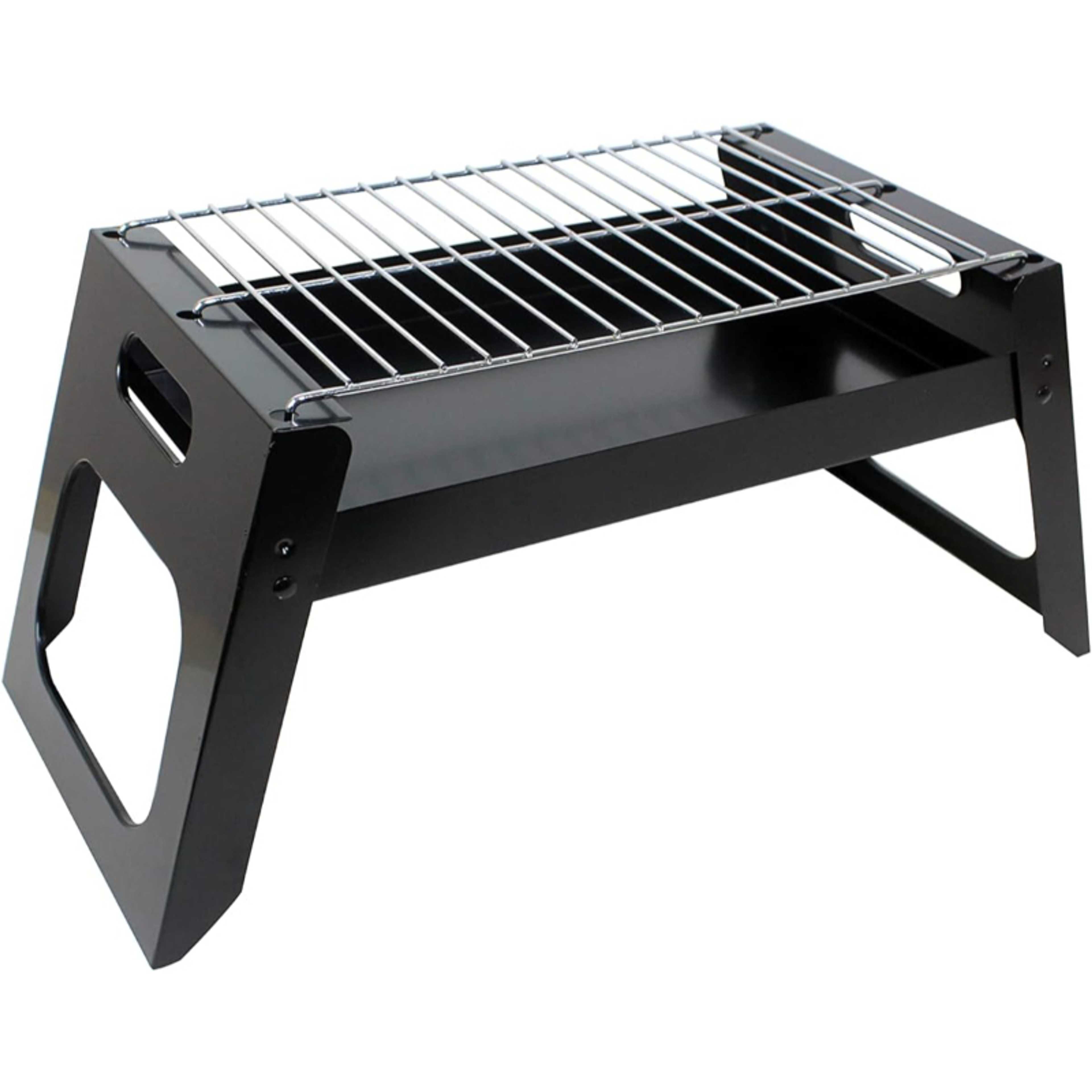 Biki Barbecue Charcoal Grill | Small Portable BBQ Tool Kits for Outdoor Cooking Camping Hiking Picnics Tailgating Backpacking or Any Outdoor Event - Product Main Image