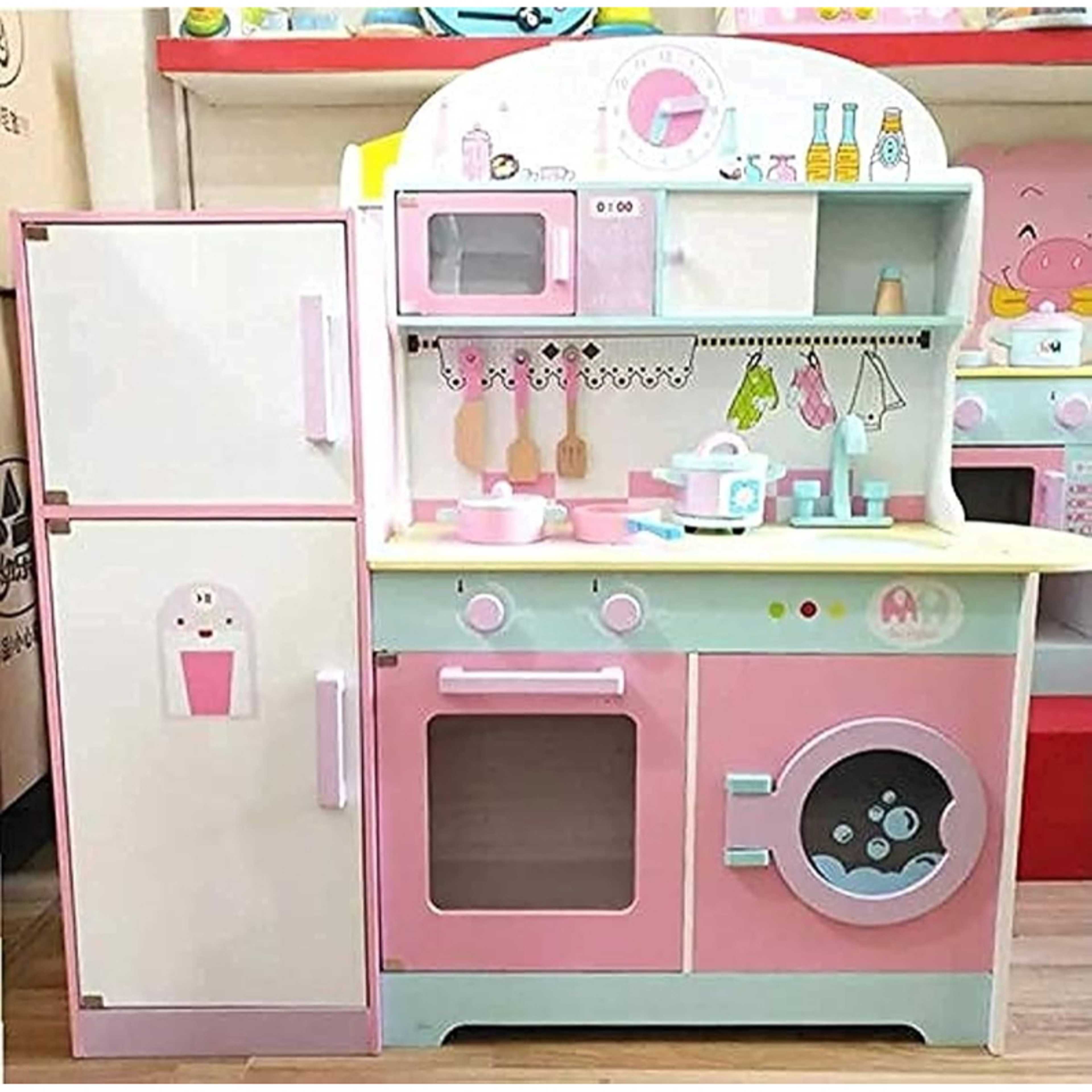 Basmah Wooden Kitchen Set - Product Main Image