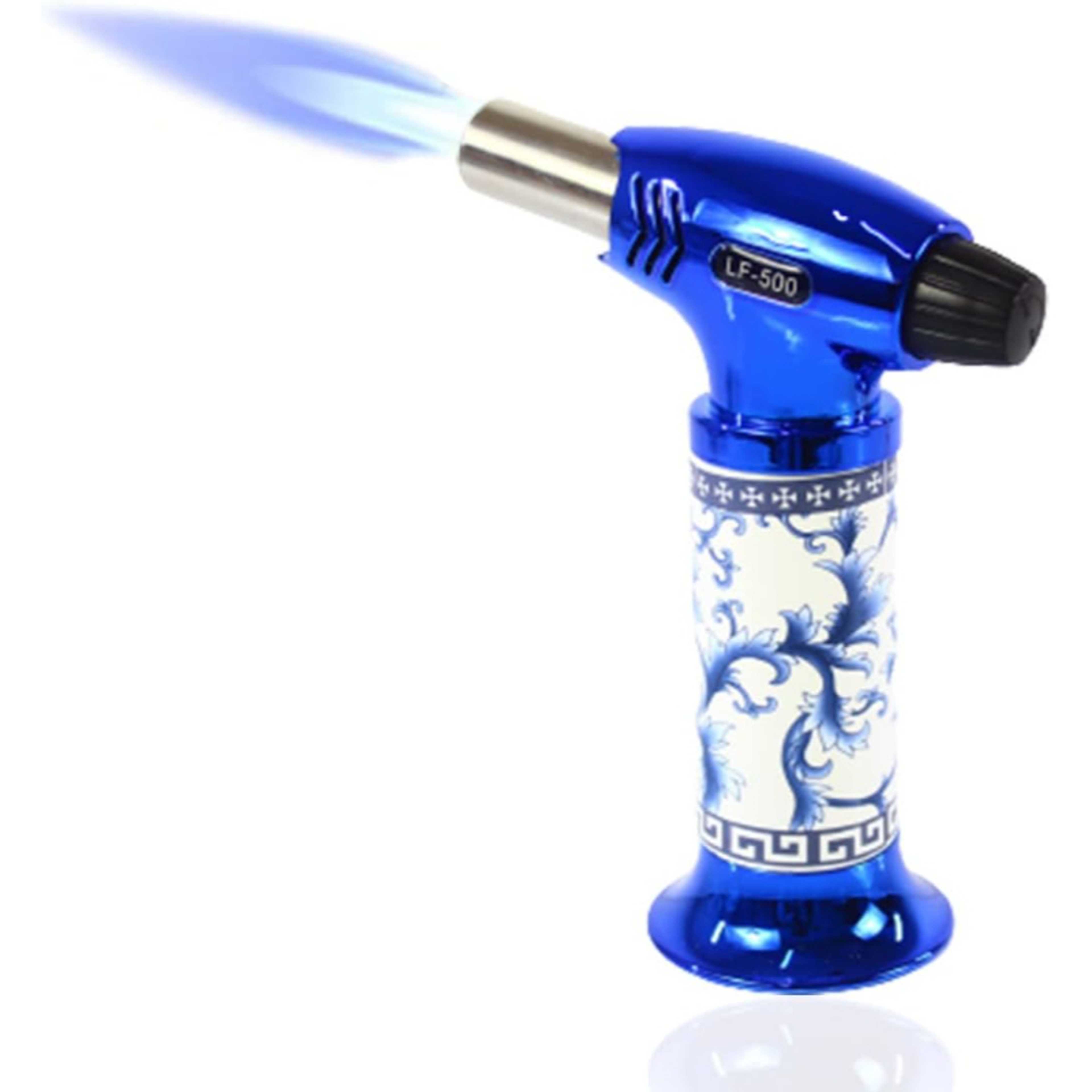 Biki Butane Torch Kitchen Blow Lighter - Precision Culinary Torch for Cooking, BBQ, Baking, and More - Adjustable Flame, Durable Alloy, Gas Not Included - Multicolour - 16.5x12x6.5cm - Product Main Image