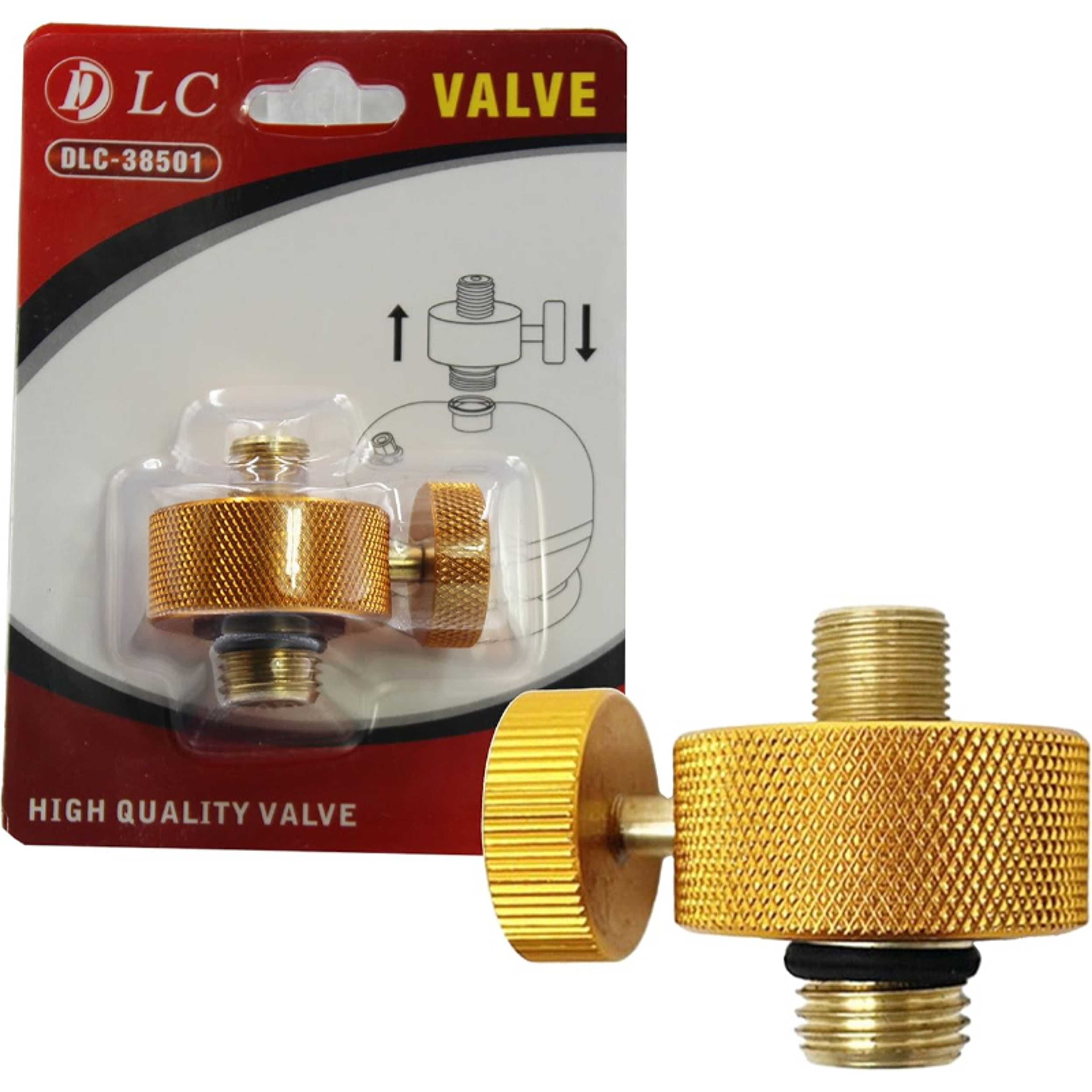 D LC Gas Tank Adapter/Valve with Key DLC-38501 - Product Main Image
