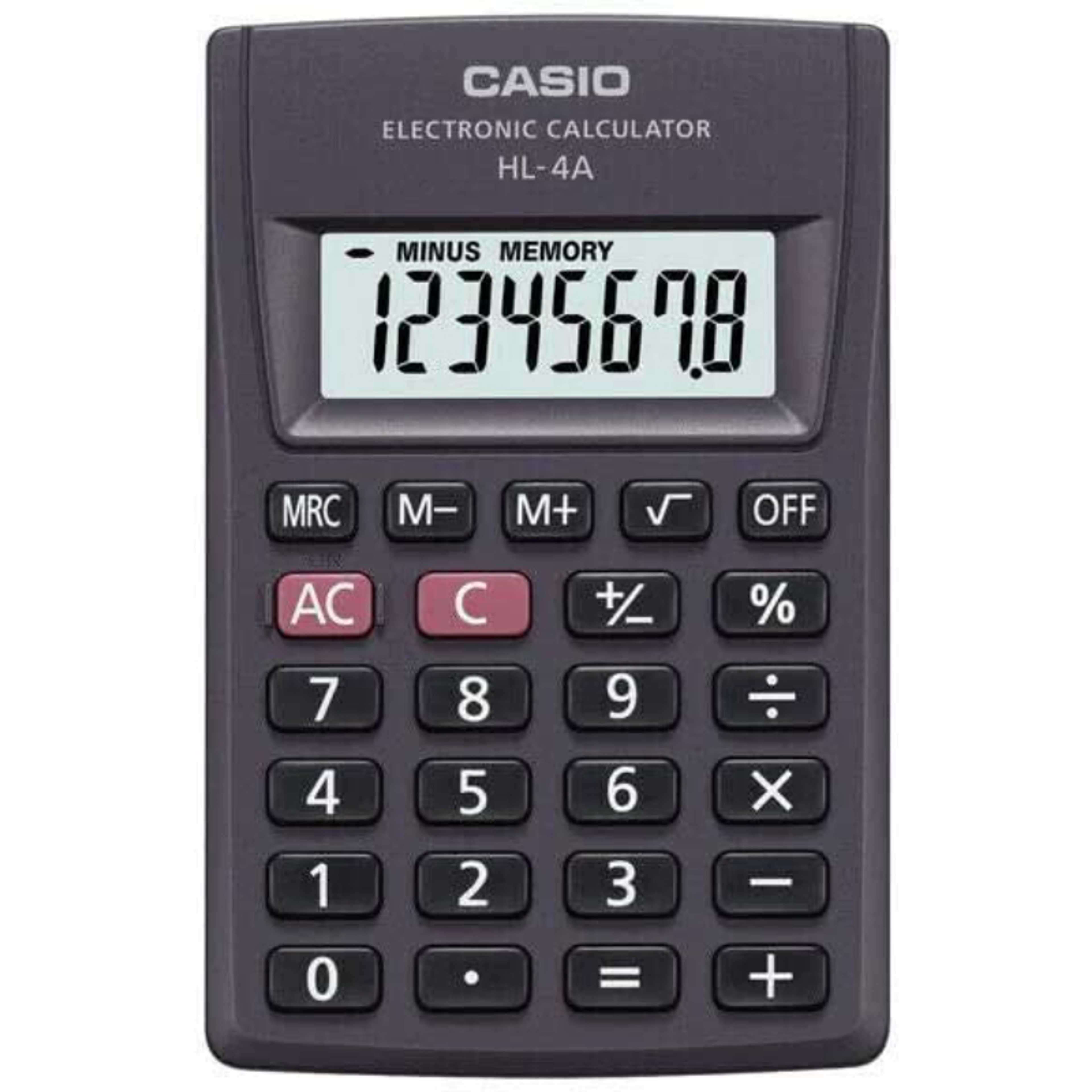 Casio HL 4AW Calculator - Product Main Image