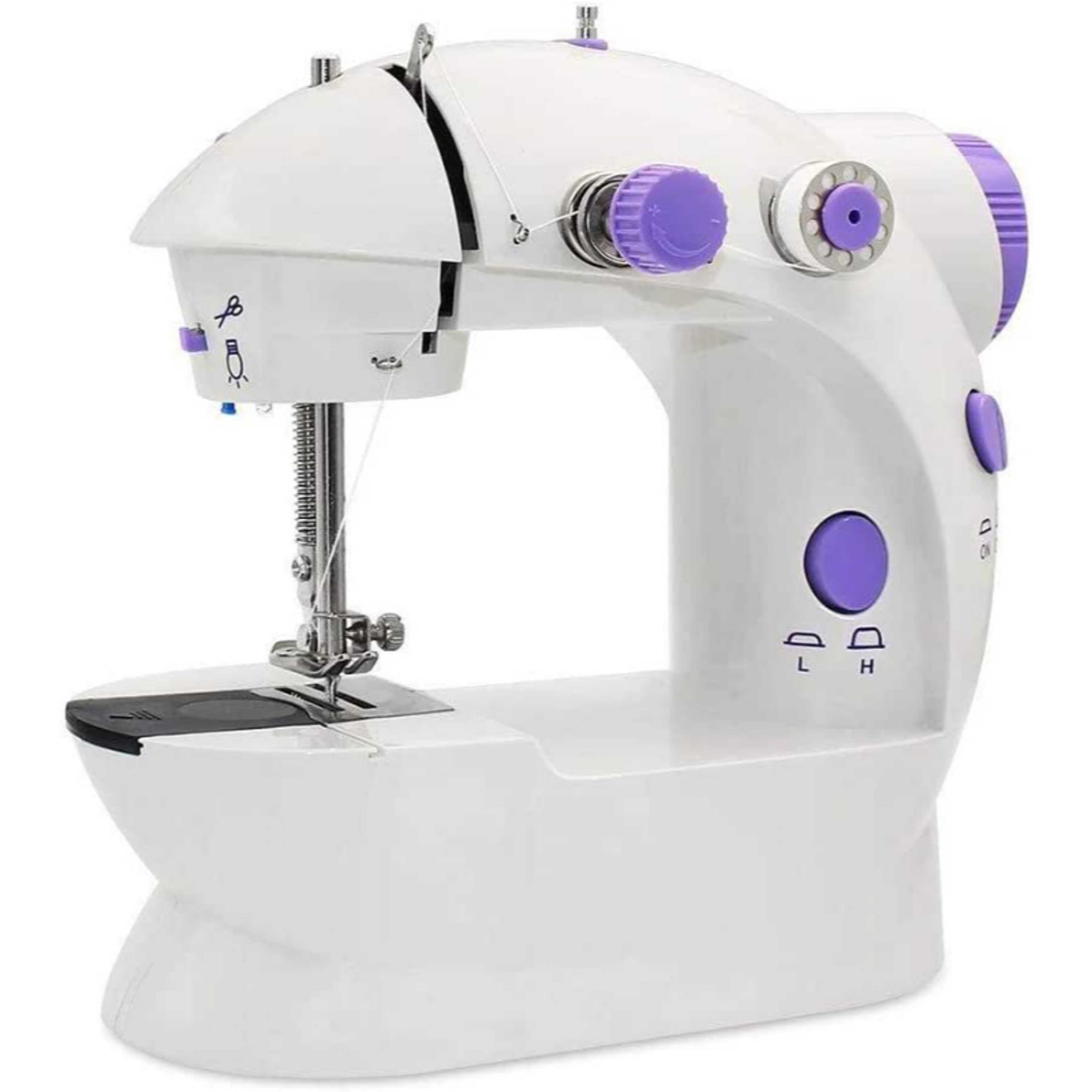 Sewing Machine, Electric Crafting Mending Machine Portable Mini Domestic Sewing Machine Projects DIY - Product Main Image