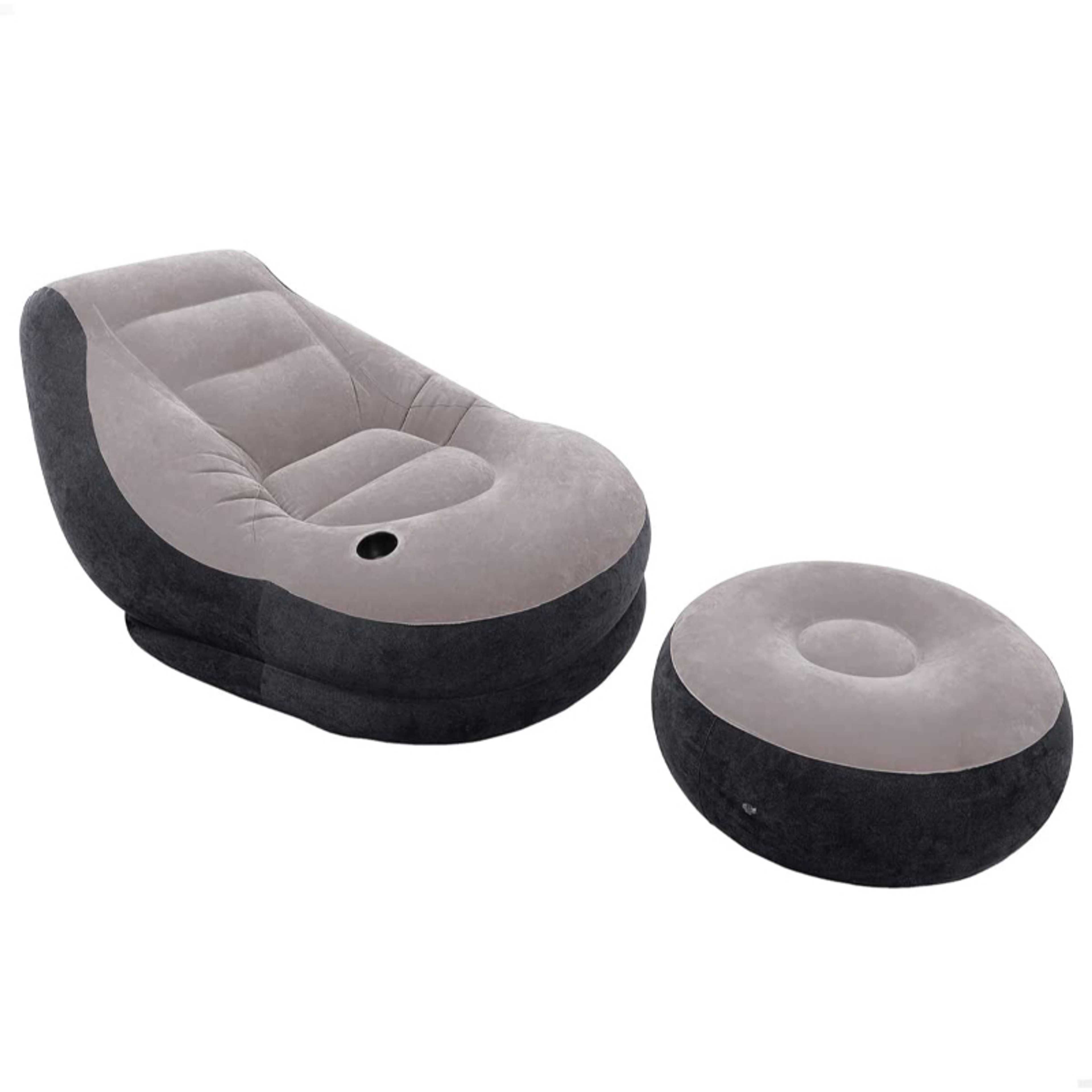 Intex Ultra Lounge Inflatable Chair With Footrest (68564) - Product Main Image