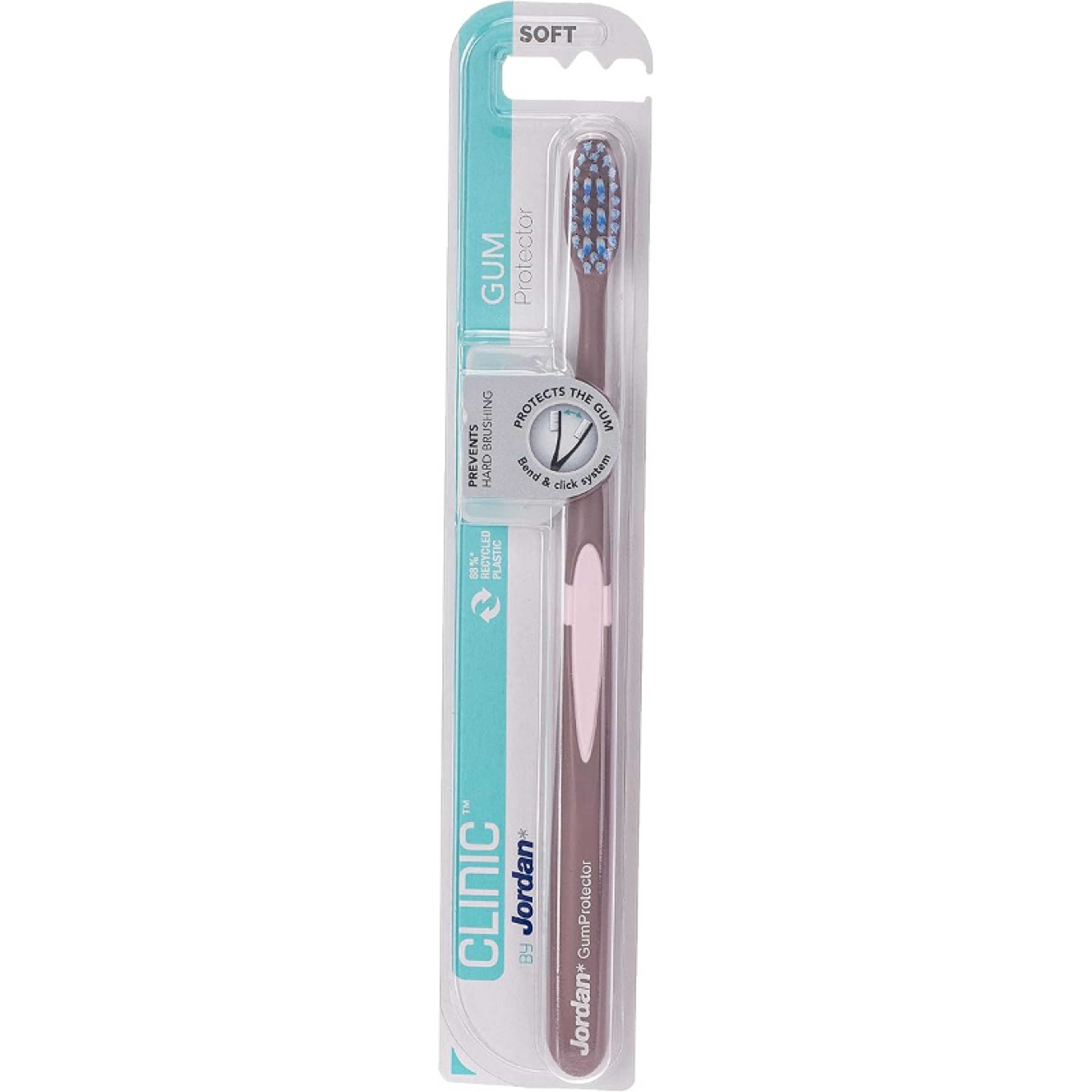 Jordan Gum Protector Toothbrush, Soft - Assorted Colors, Pack Of 1 - Product Main Image
