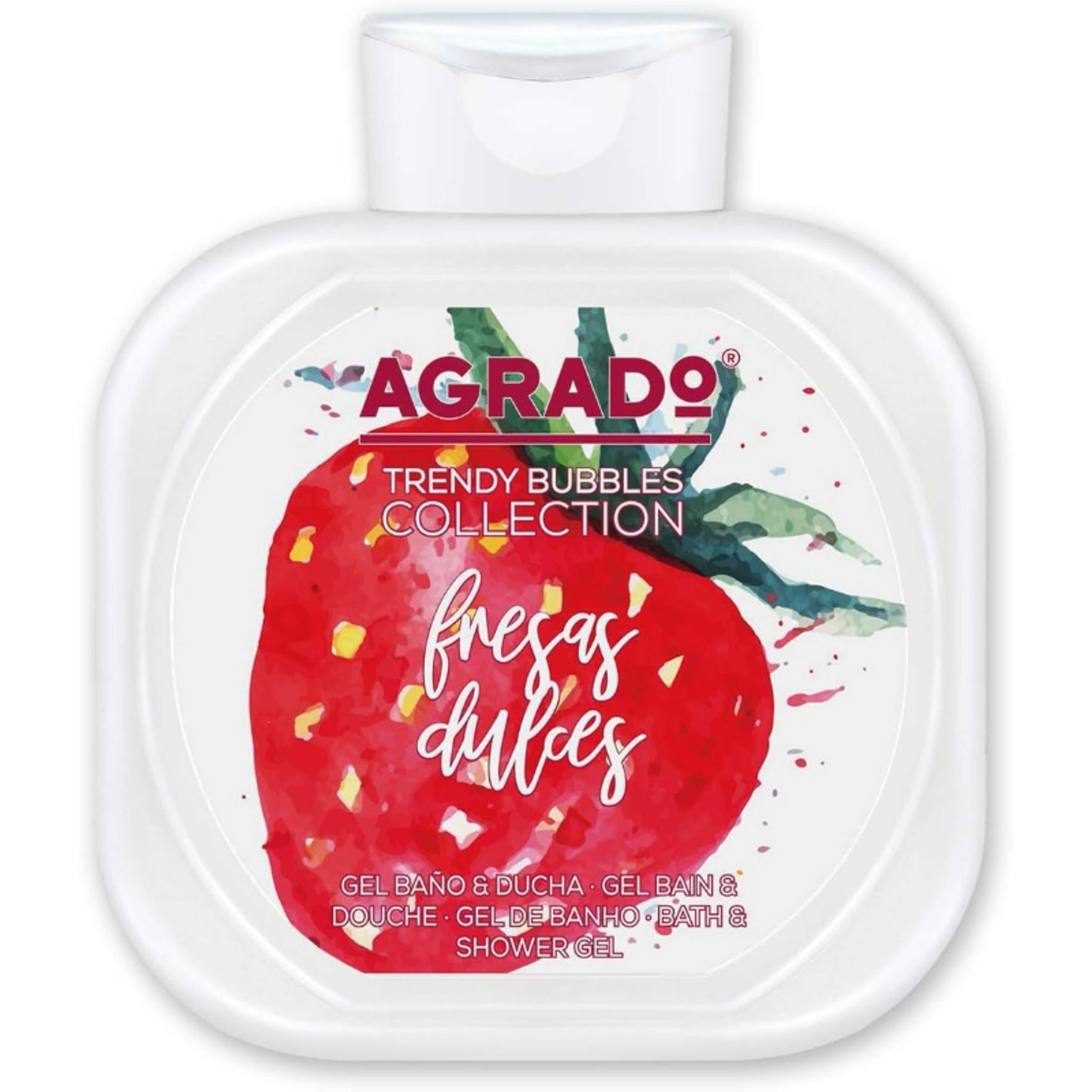 Agrado Sweet Strawberries Bath and Shower Gel 750 ml - Product Main Image