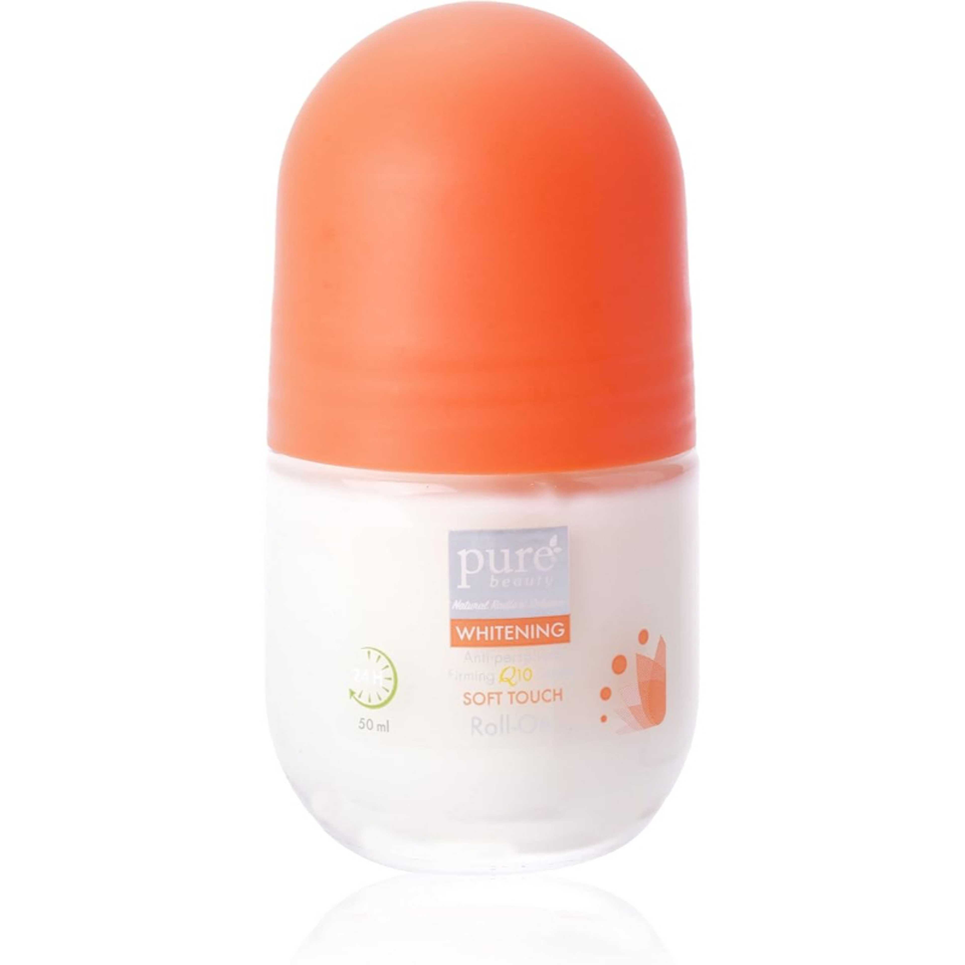Pure Beauty Soft Touch Roll-On Whitening Antiperspirant Q10 Serum - Product Main Image