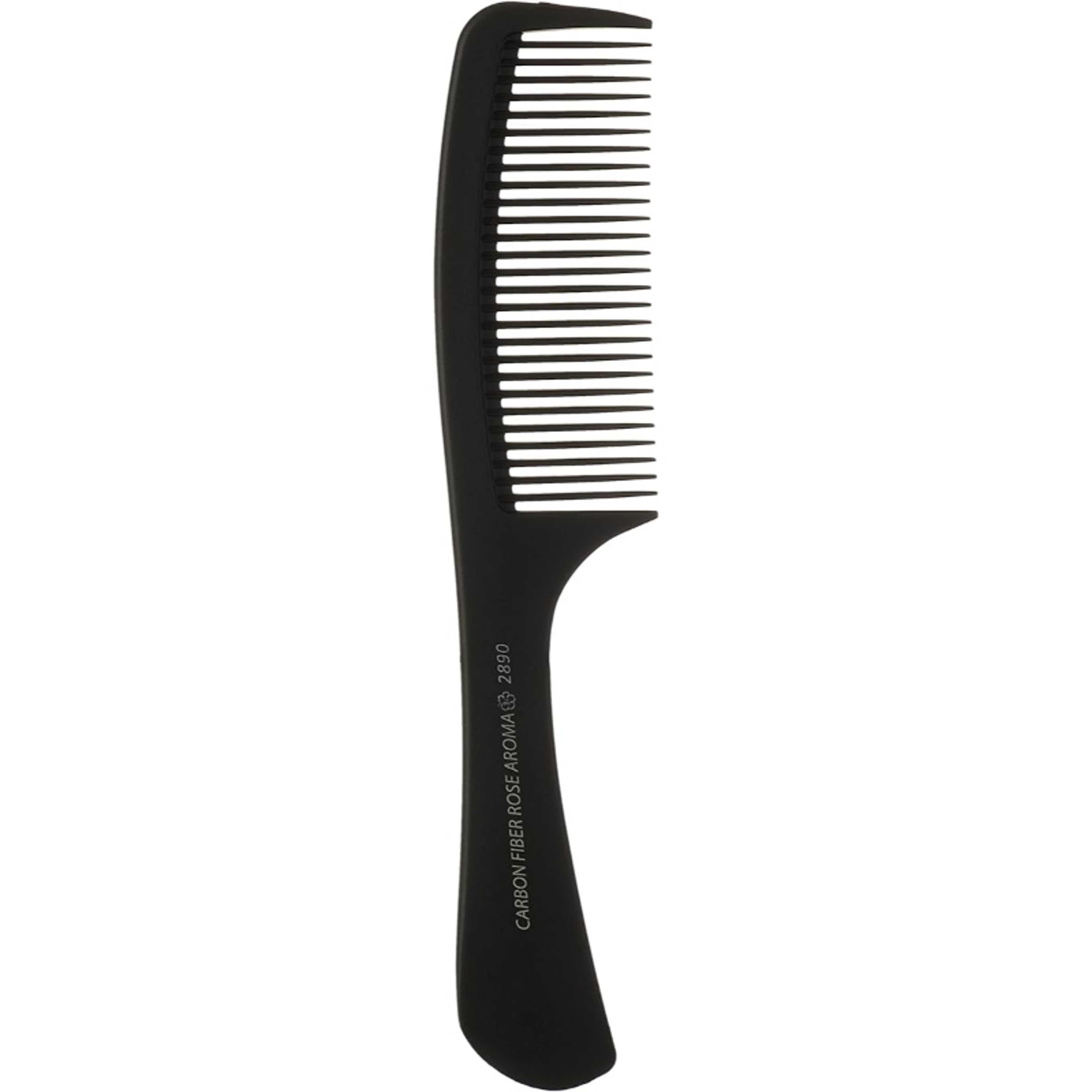 Rose Aroma 2890 Anti-Static Comb, Black - Product Main Image